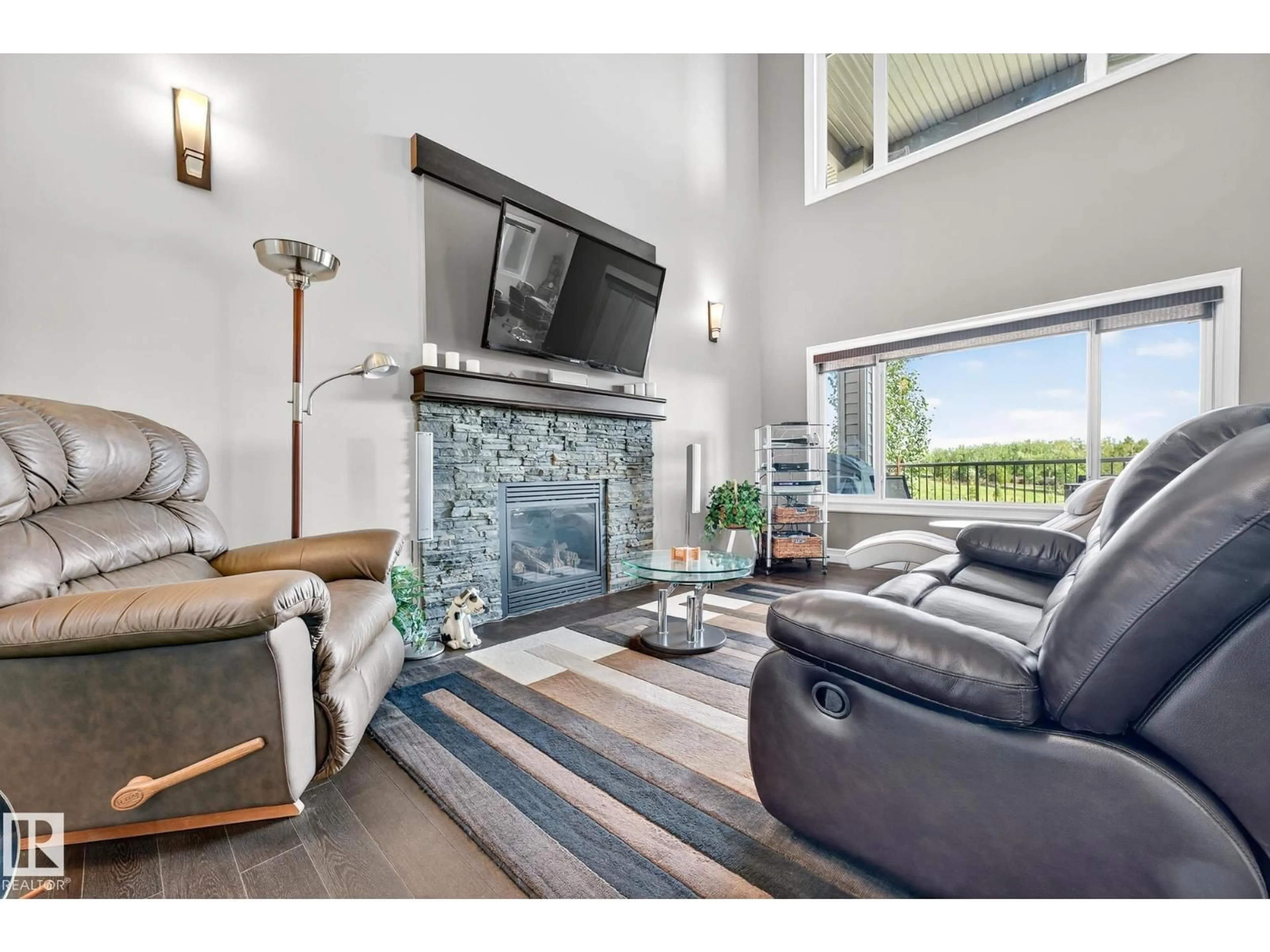 Living room with furniture, unknown for 20616 131 AV, Edmonton Alberta T5S0J3
