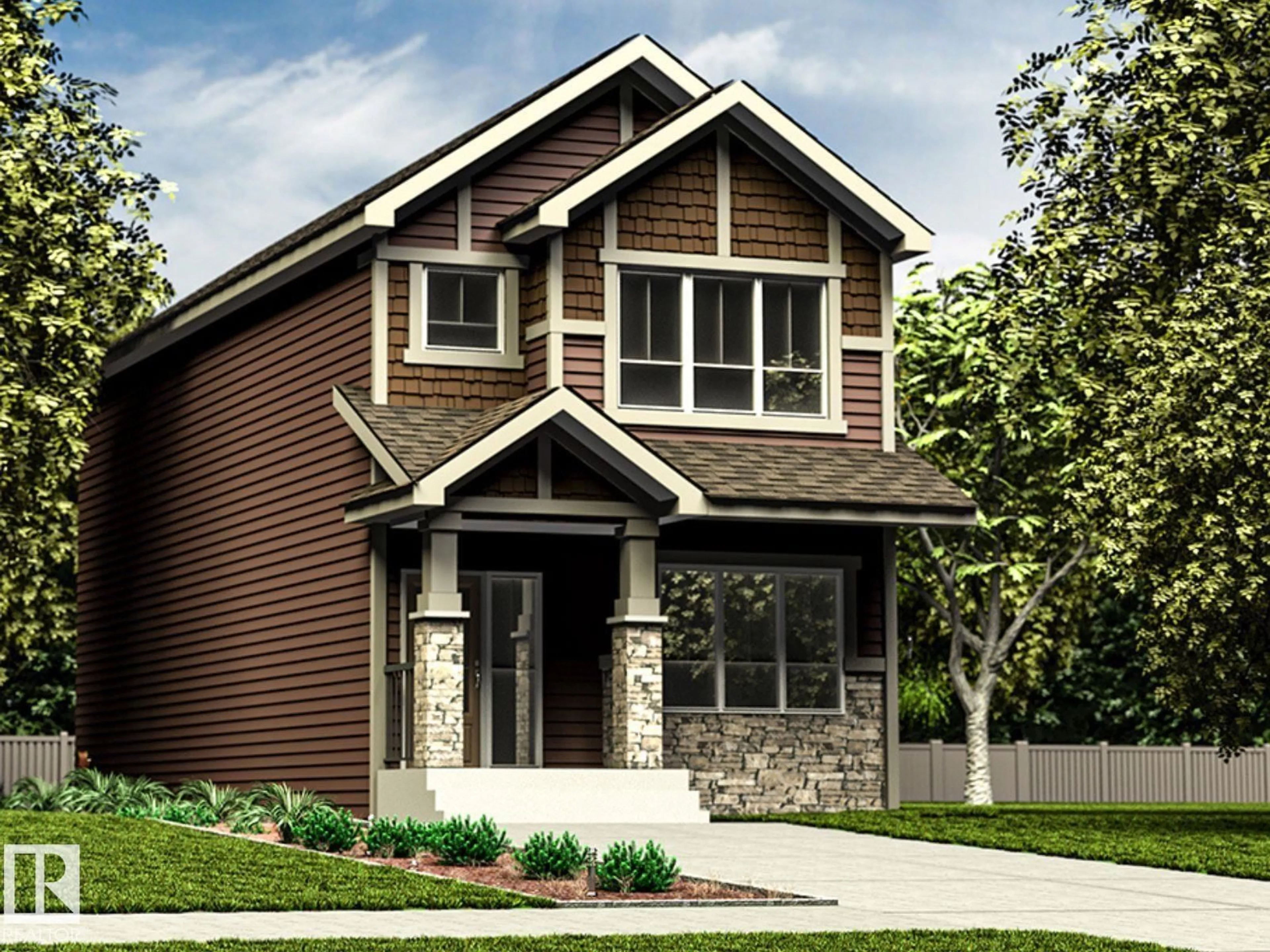 Home with brick exterior material, street for 1015 ASTER BV, Edmonton Alberta T6T2W8