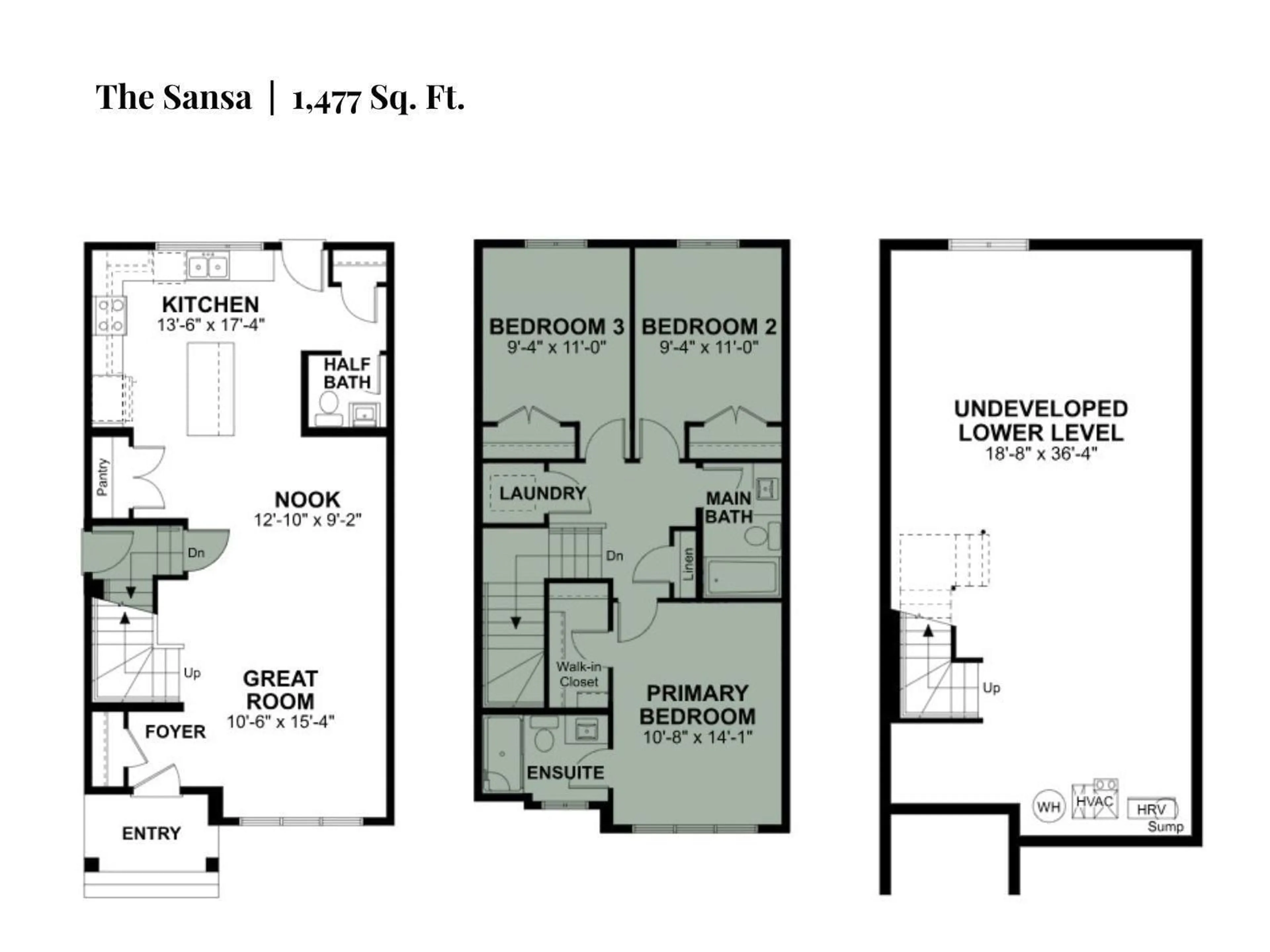 Floor plan for 1013 ASTER BV, Edmonton Alberta T6T2W8