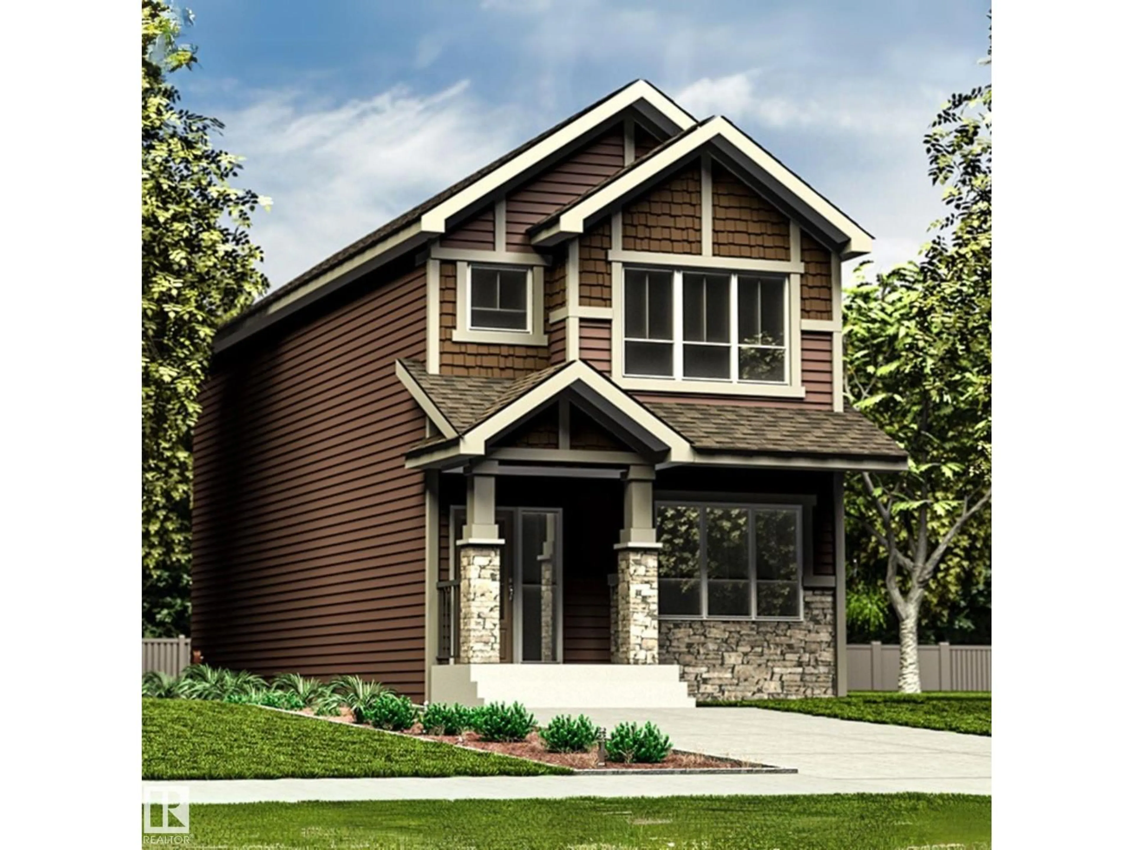 Home with brick exterior material, street for 1011 ASTER BV, Edmonton Alberta T6T2W8