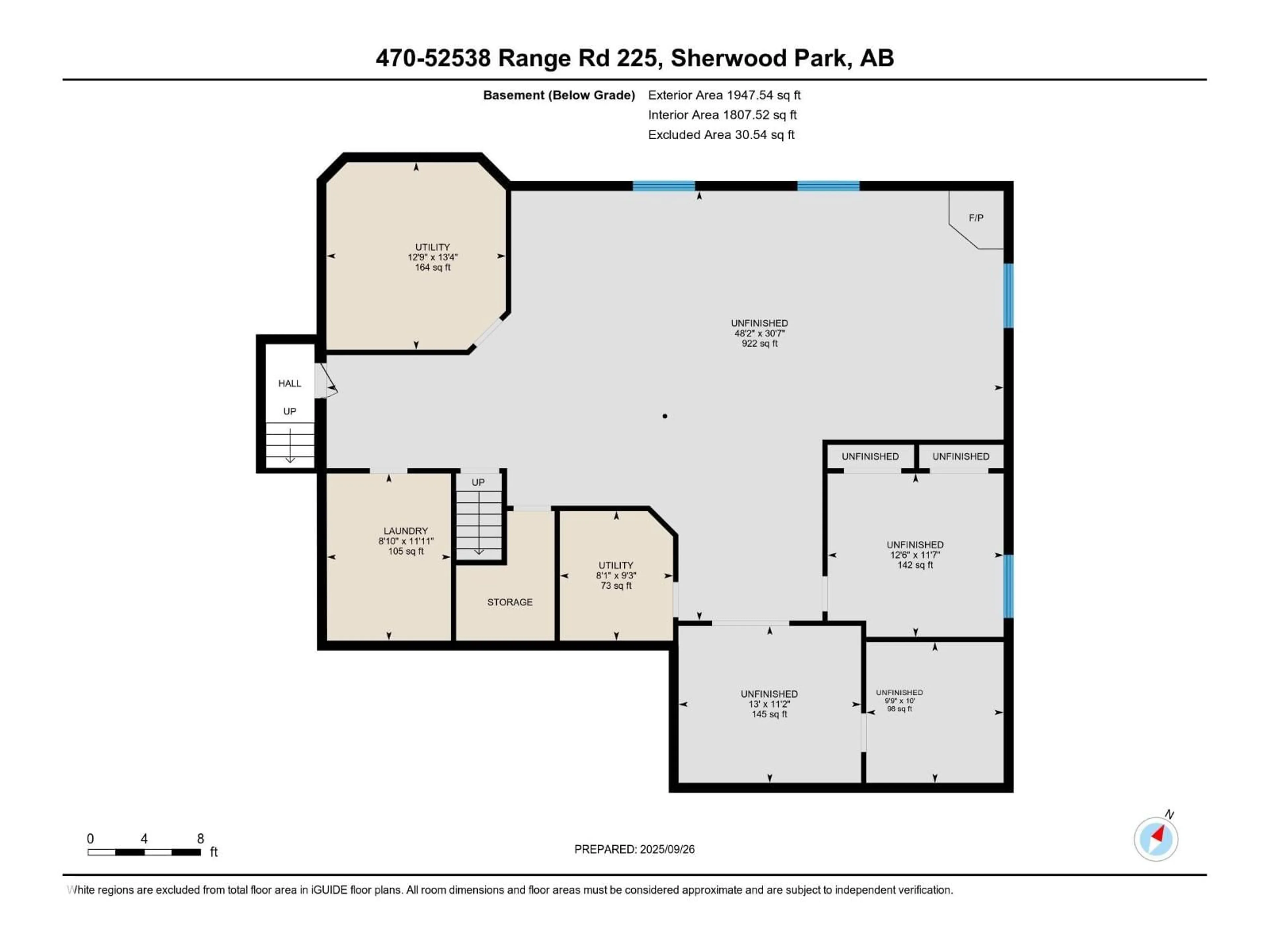 Floor plan for 470 52358 RGE ROAD 225, Rural Strathcona County Alberta T8C1C7