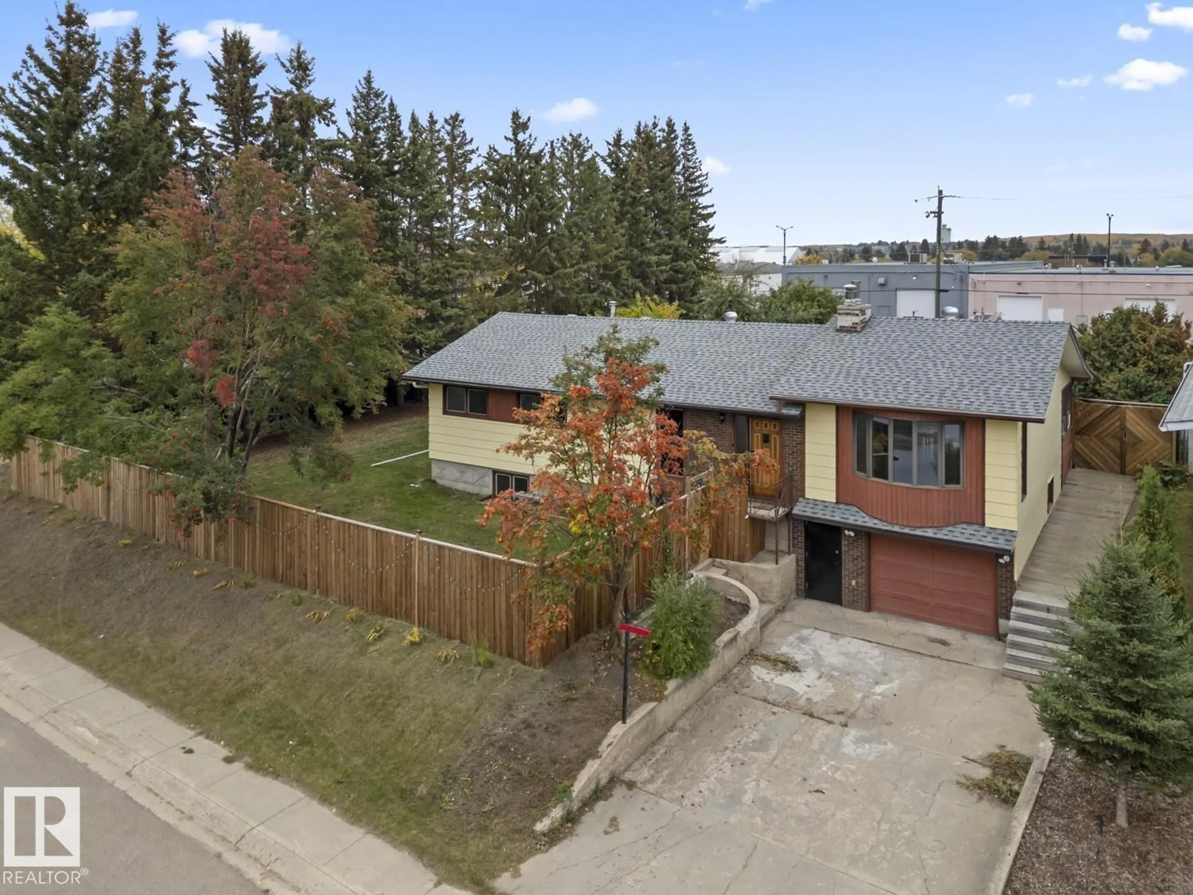 A pic from outside/outdoor area/front of a property/back of a property/a pic from drone, street for 5213 56 ST, Cold Lake Alberta T9M1R2