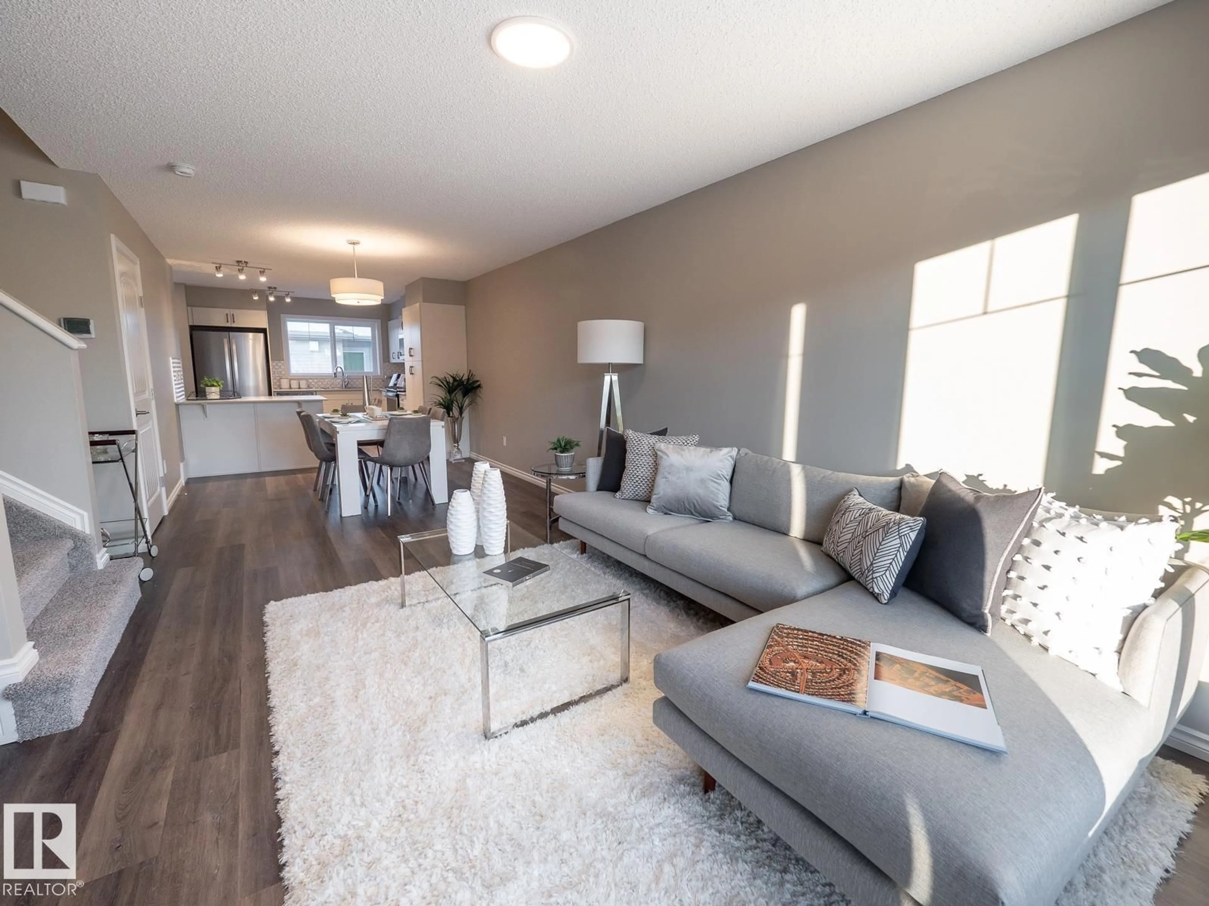 Living room with furniture, unknown for 7230 ROSENTHAL DR, Edmonton Alberta T5T7W9