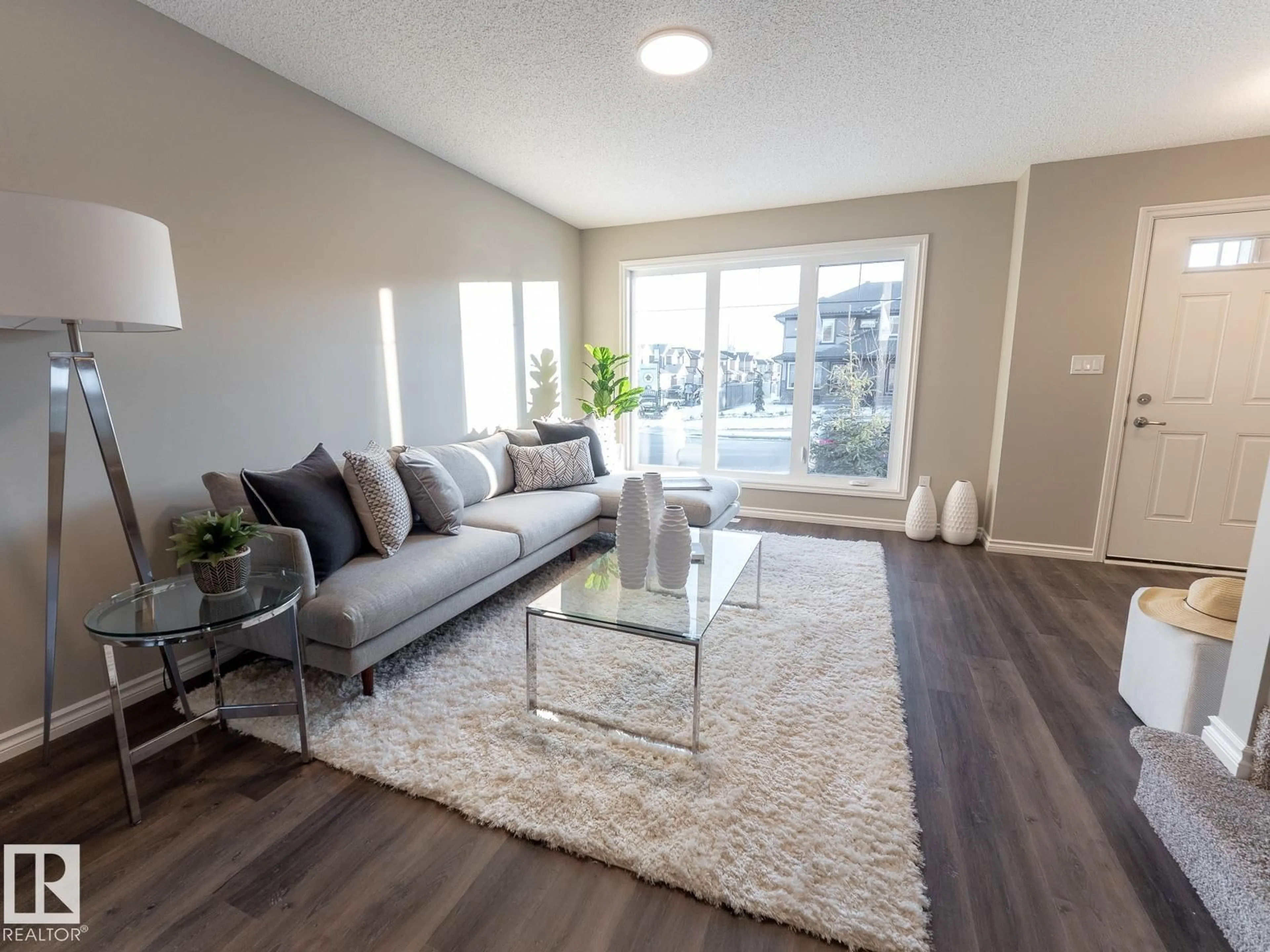Living room with furniture, unknown for 7230 ROSENTHAL DR, Edmonton Alberta T5T7W9