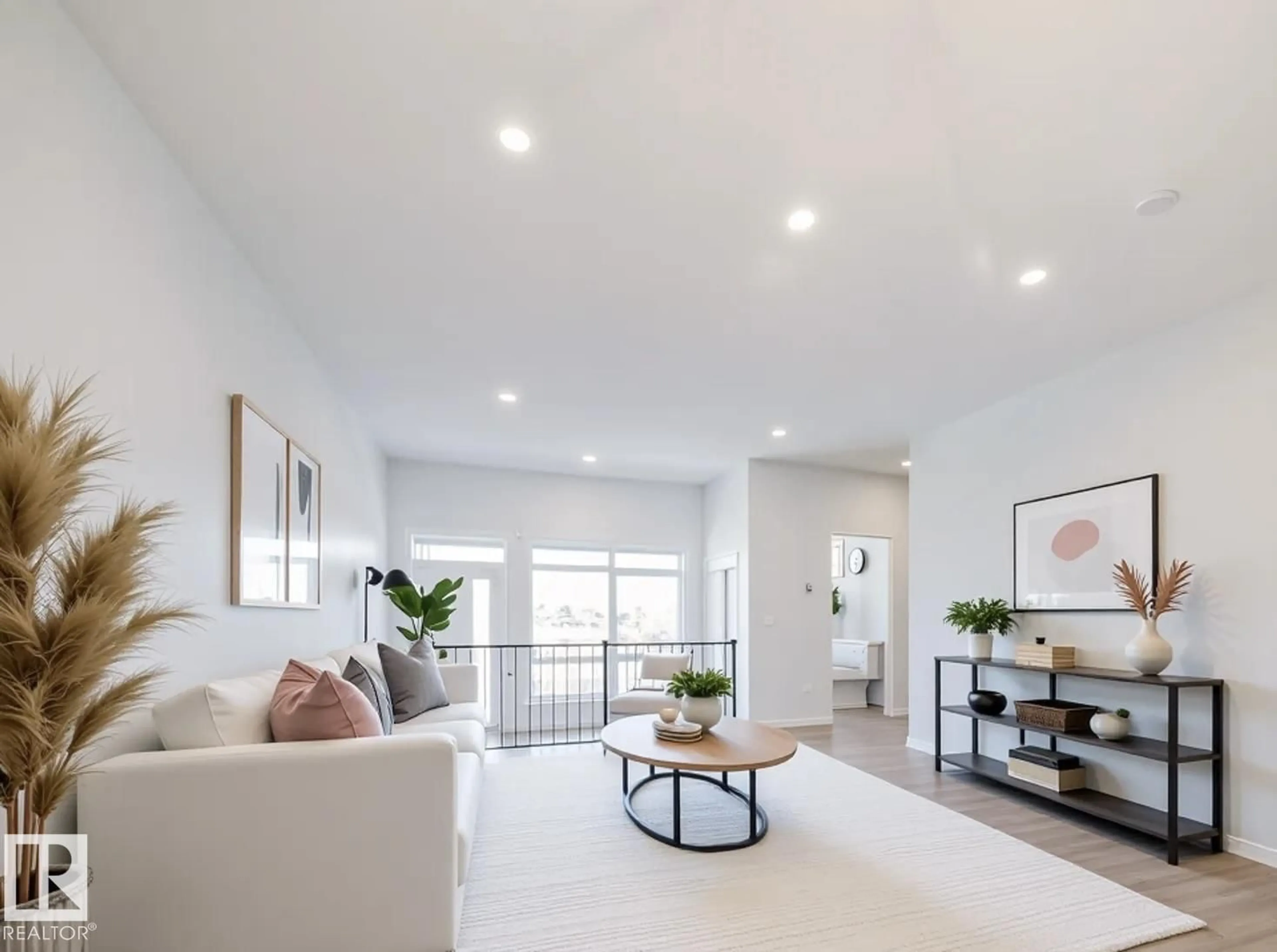 Living room with furniture, unknown for 3224 DALLAS SCHMIDT DR, Edmonton Alberta T5E7A8