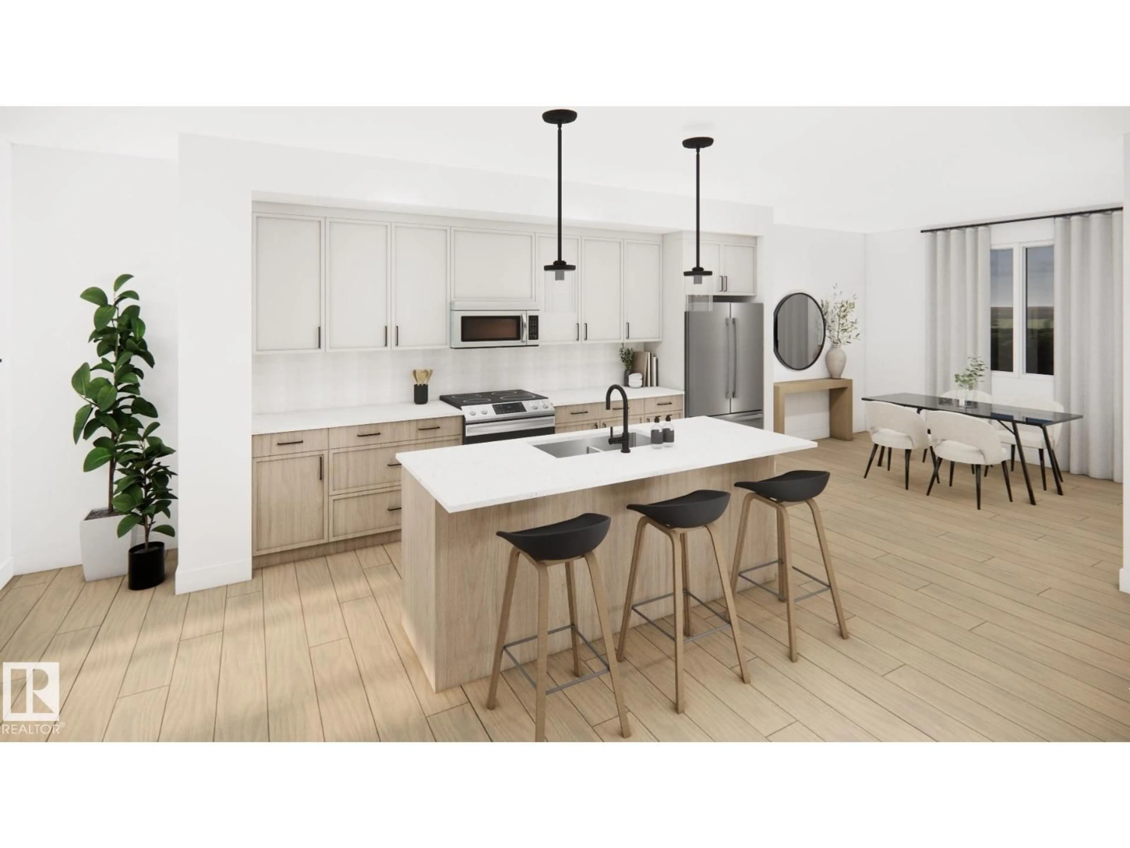 Open concept kitchen, unknown for 119 BRICKYARD DR, Stony Plain Alberta T7Z0A0