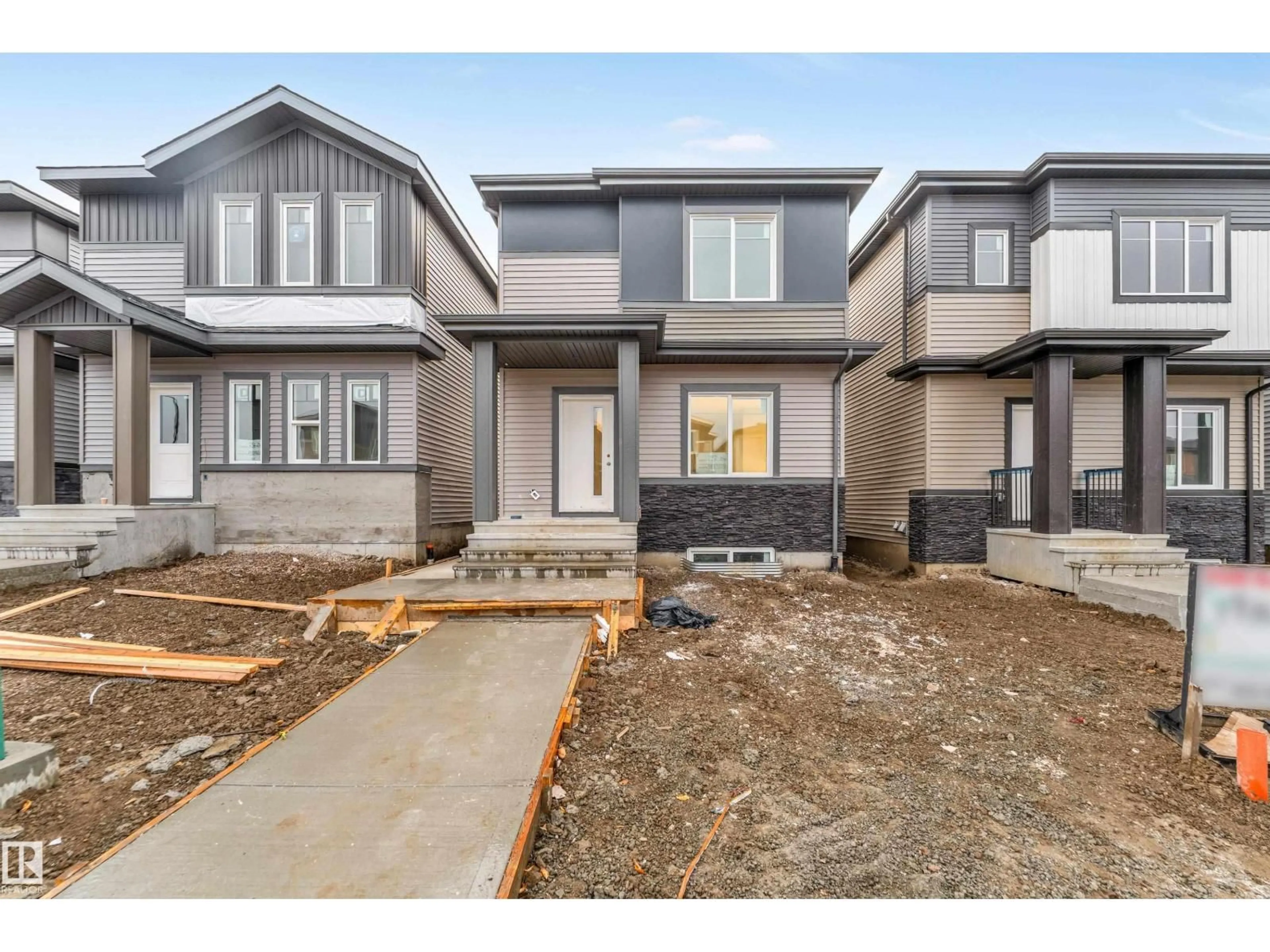 Home with brick exterior material, street for 252 24 ST, Edmonton Alberta T6X3J1