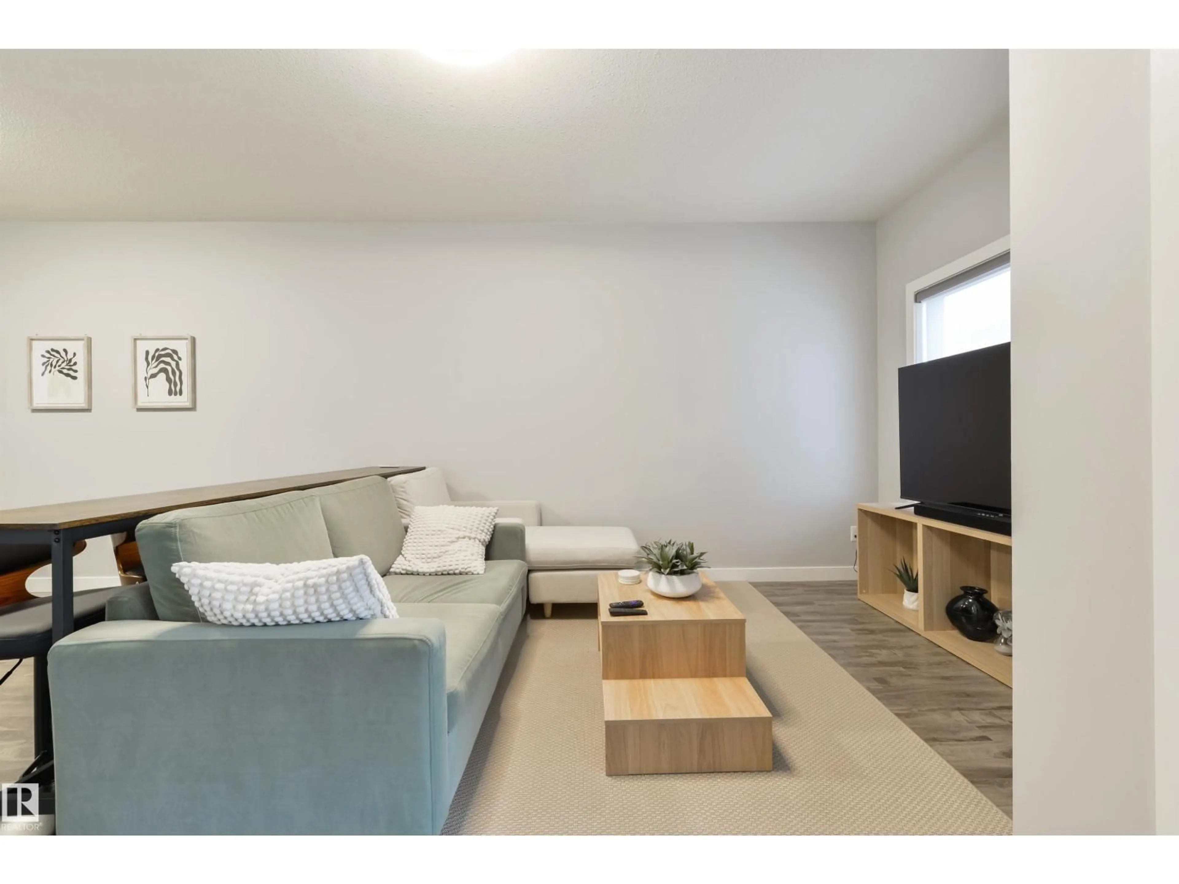 Living room with furniture, unknown for NW - 10511 154 ST, Edmonton Alberta T5P2J1