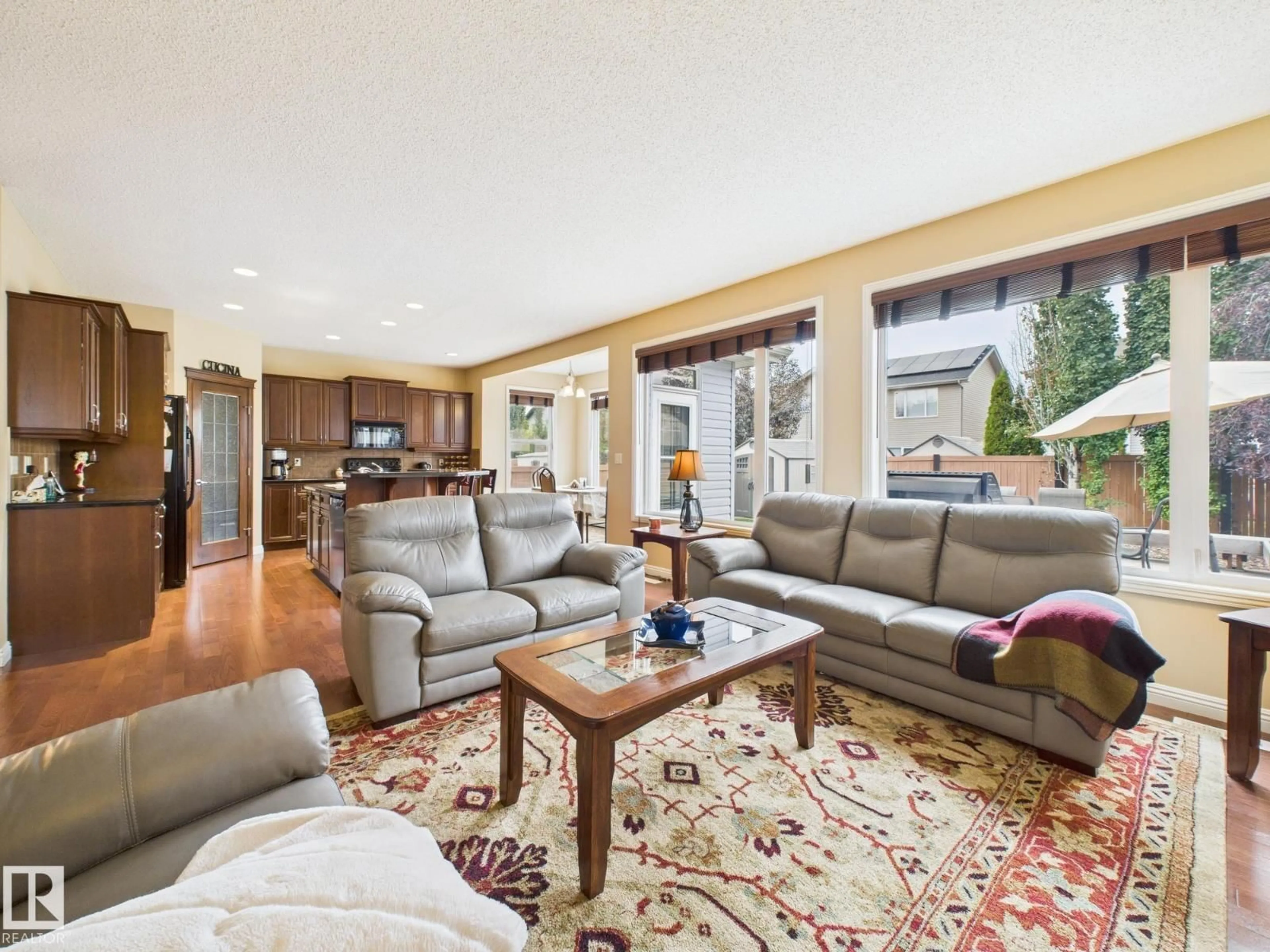 Living room with furniture, unknown for 80 NORTH RIDGE DR, St. Albert Alberta T8N7M6