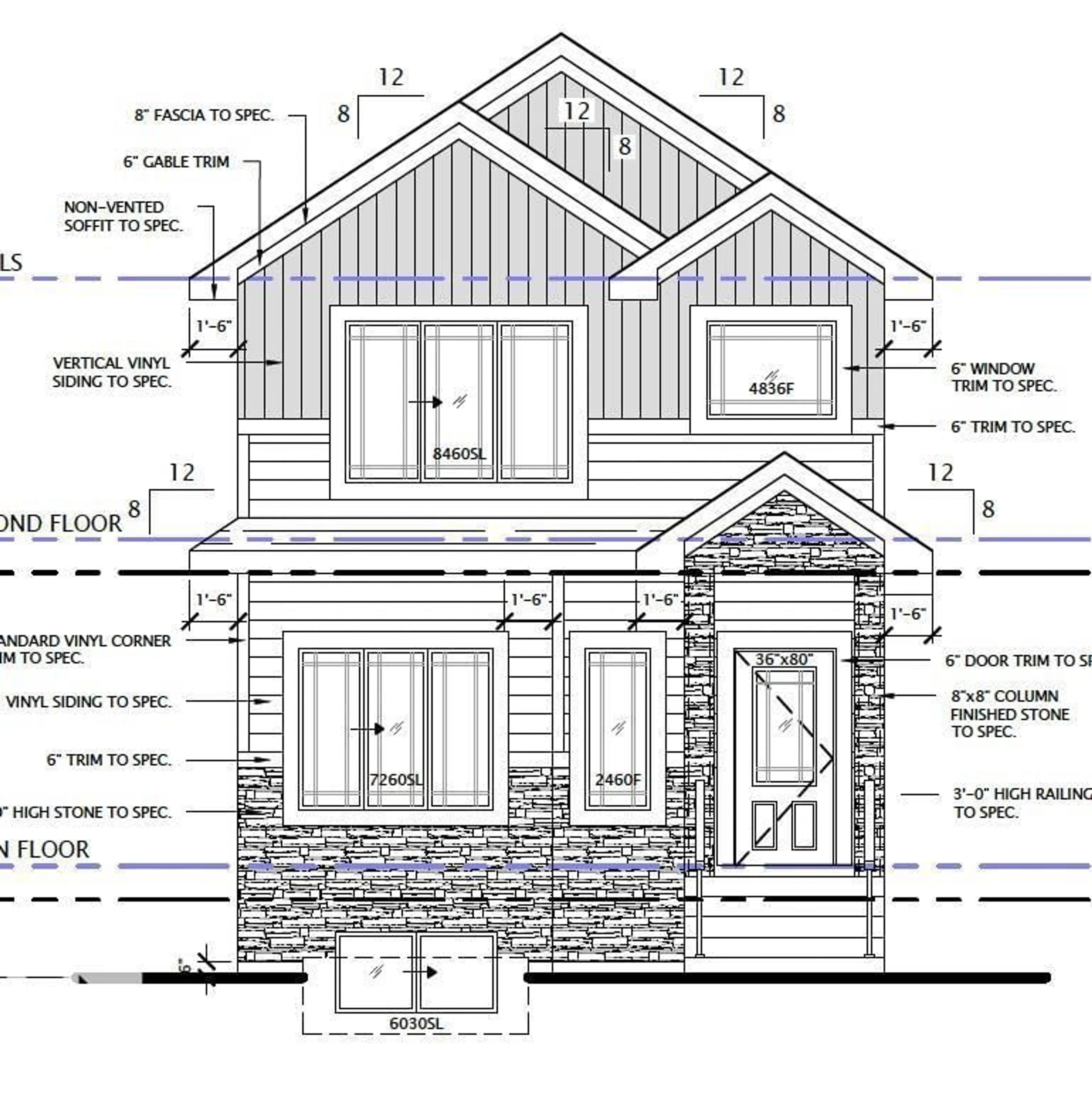 Floor plan for 9824 106 AV, Morinville Alberta T8R2P1