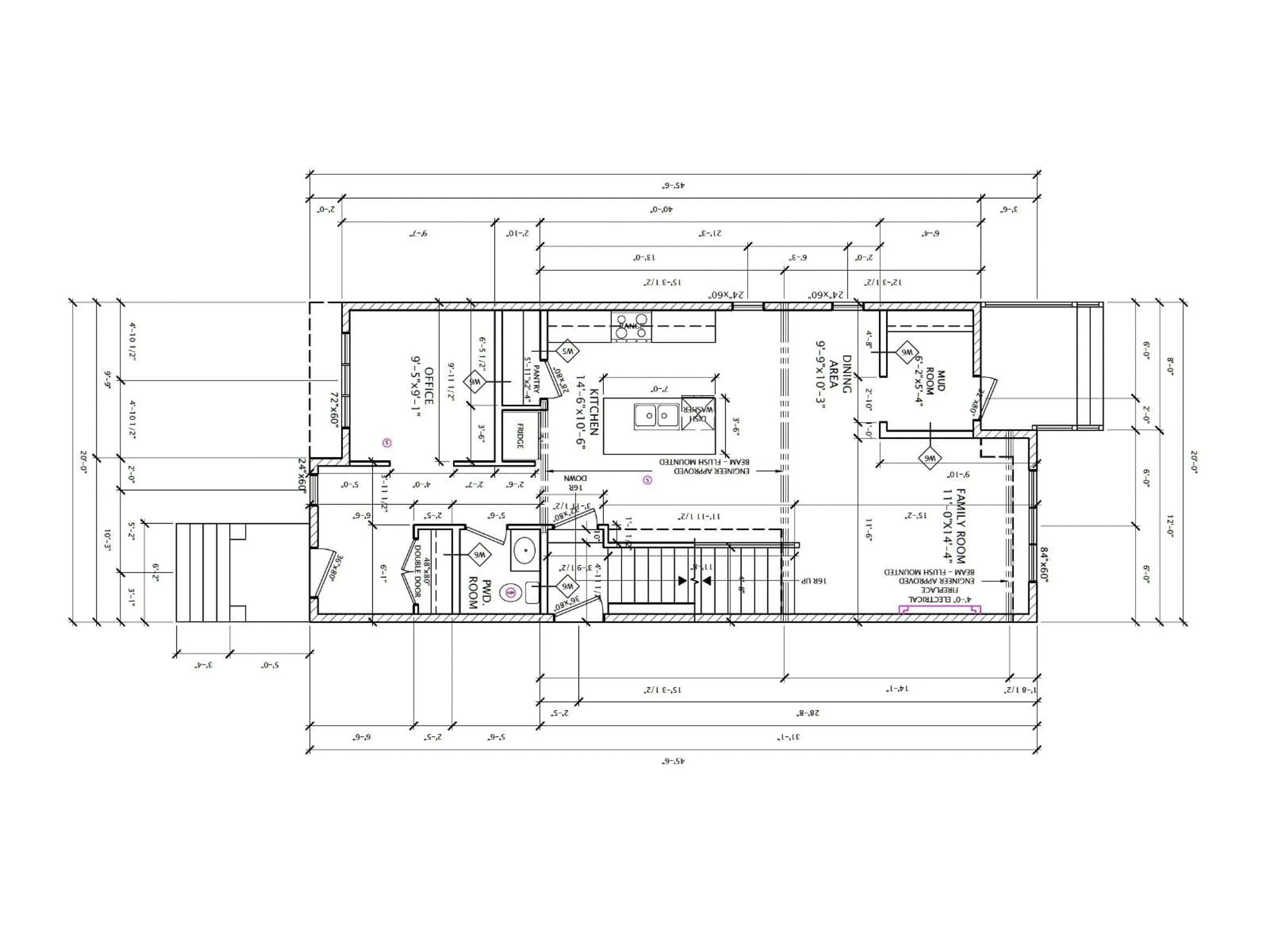 Floor plan for 9824 106 AV, Morinville Alberta T8R2P1