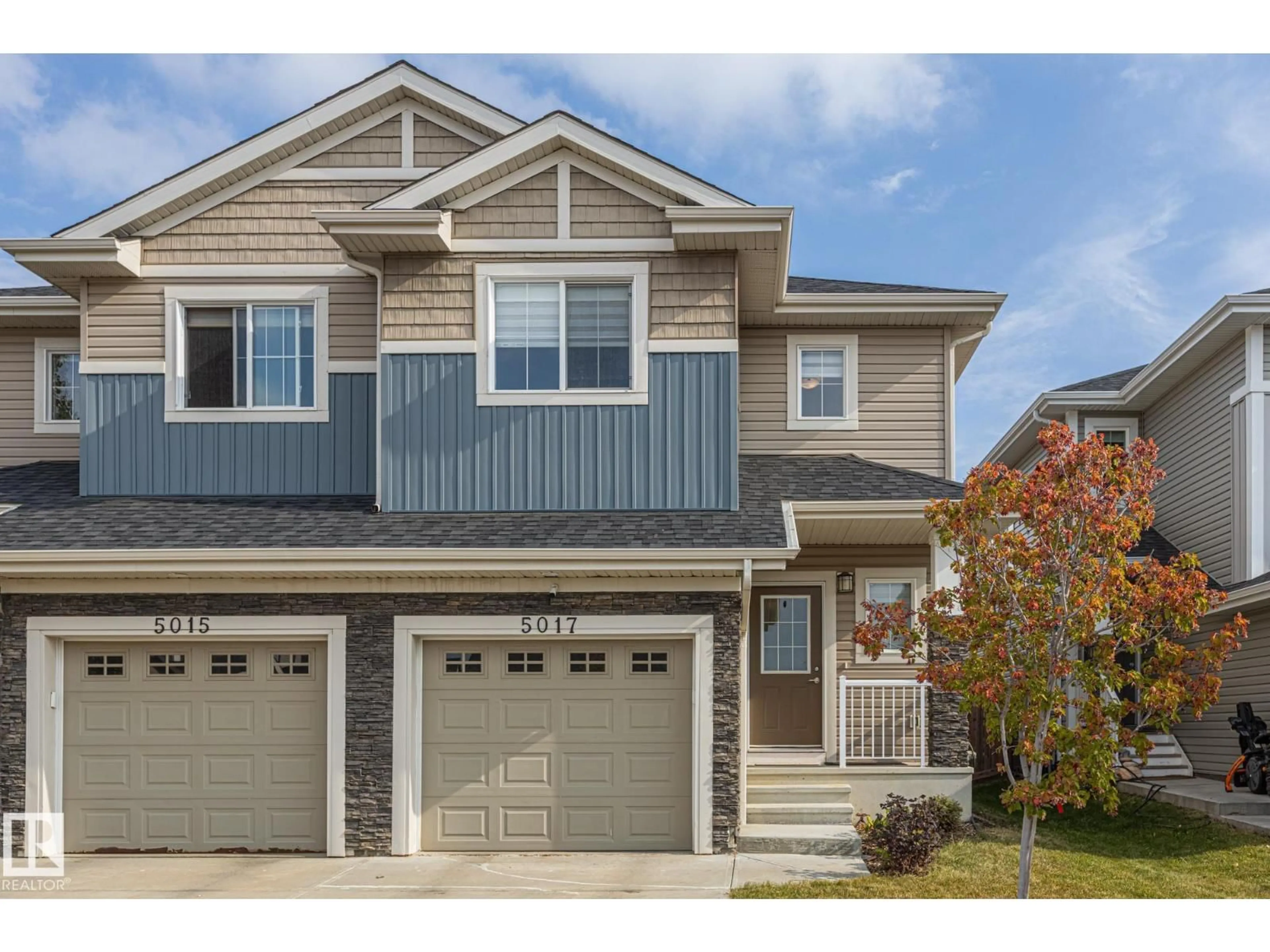 Home with vinyl exterior material, street for SW SW - 5017 ANDISON CL, Edmonton Alberta T6W3T3