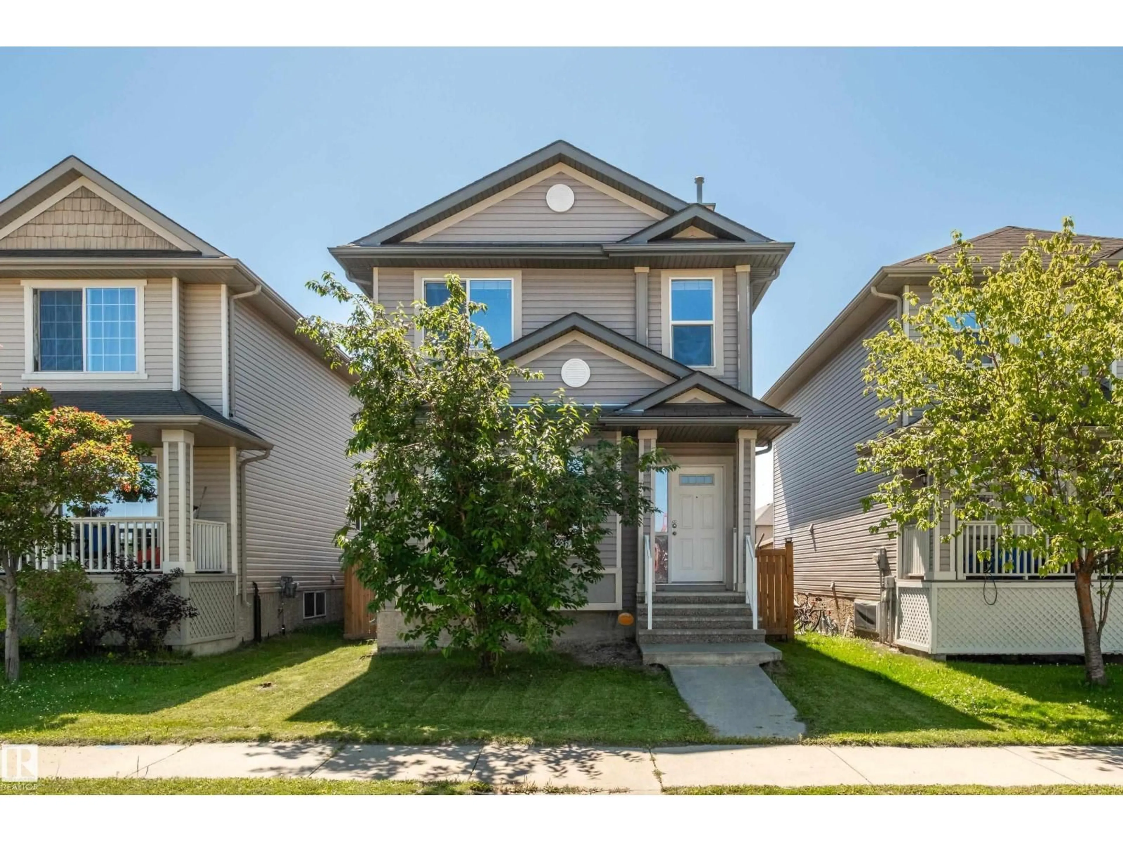 Home with vinyl exterior material, street for 243 SOUTHWICK WY, Leduc Alberta T9E0G1
