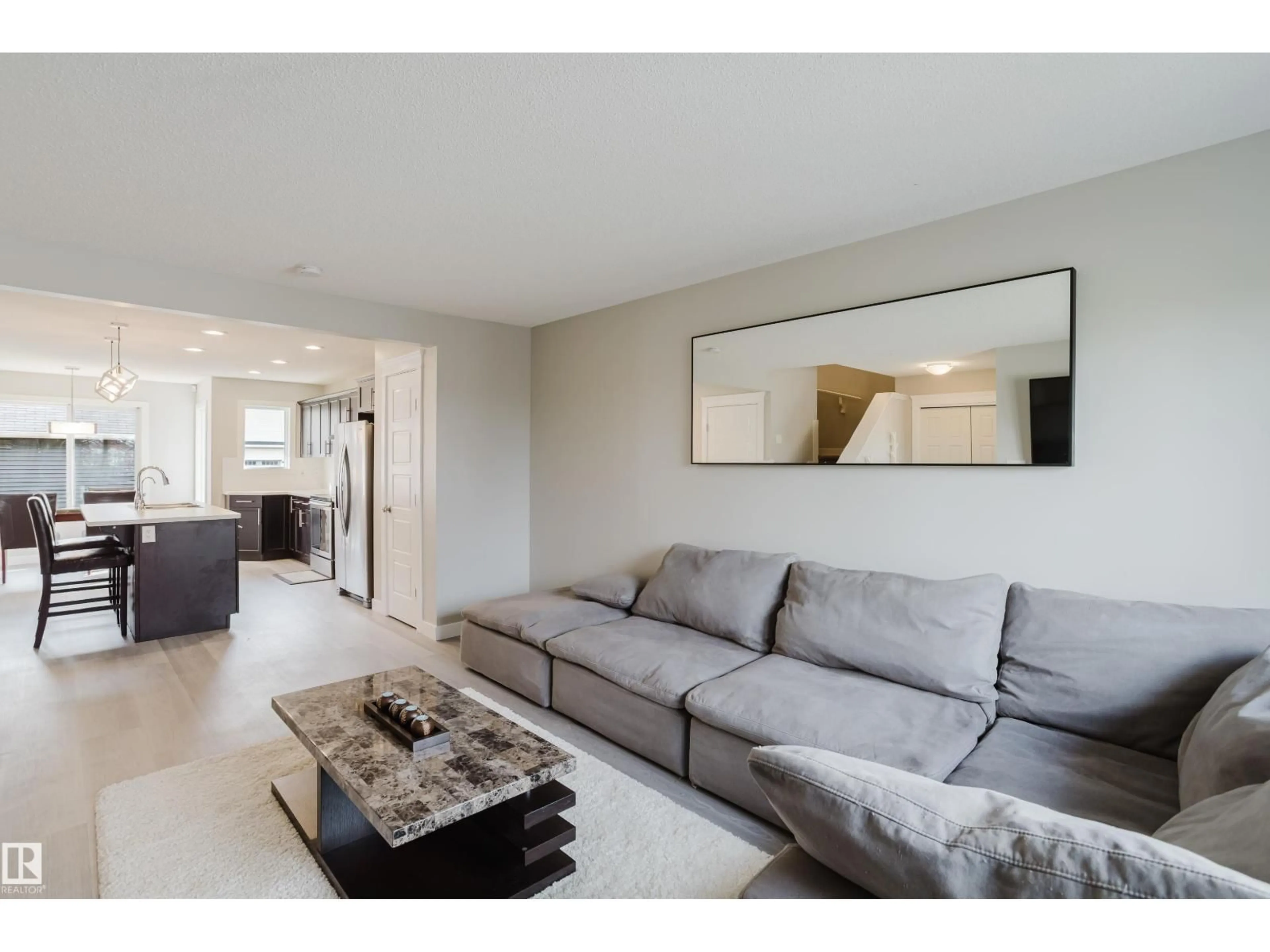 Living room with furniture, unknown for 287 DESROCHERS BV, Edmonton Alberta T6W3H9