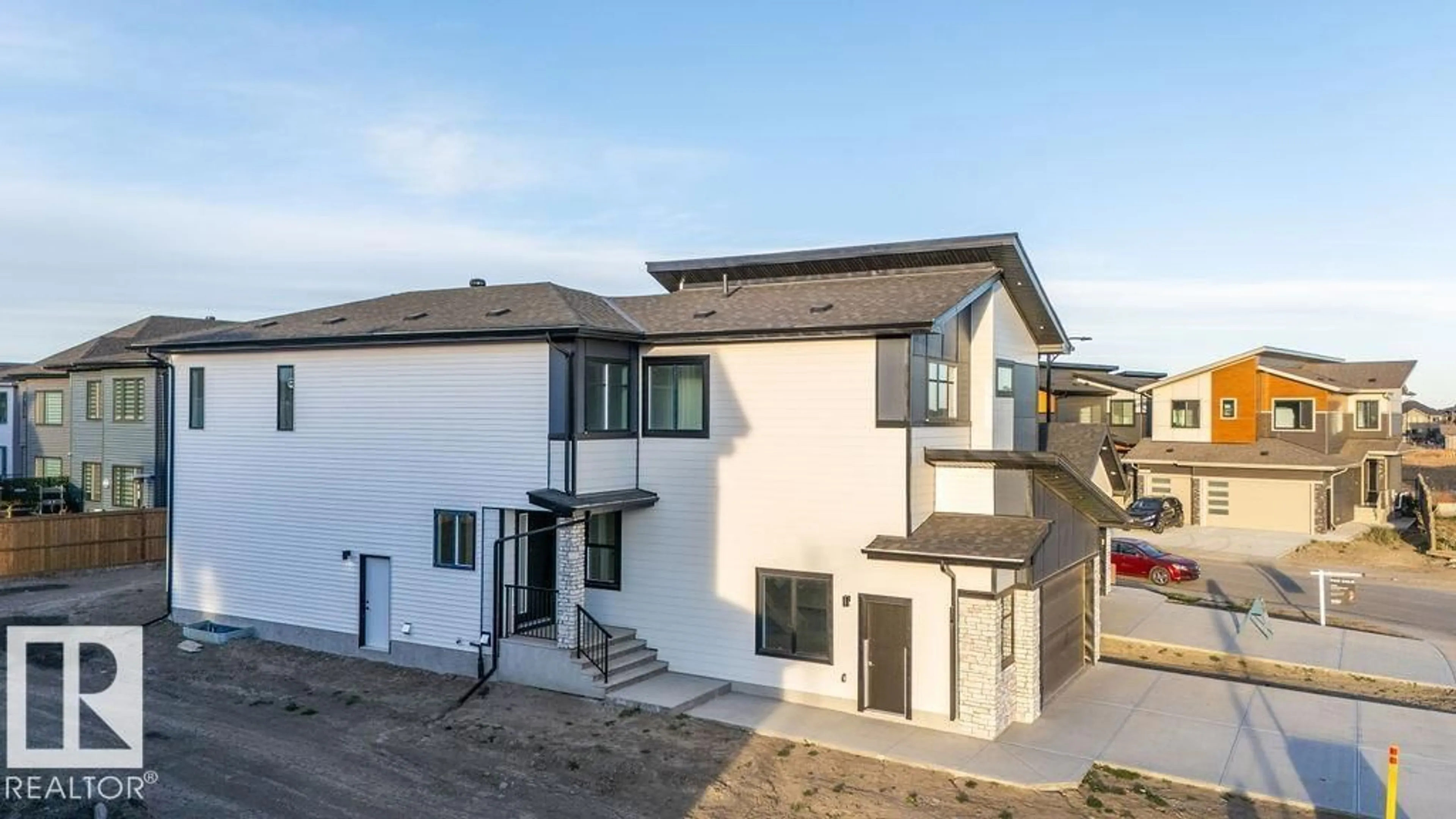 A pic from outside/outdoor area/front of a property/back of a property/a pic from drone, building for 292 165 AV, Edmonton Alberta T5Y3K7