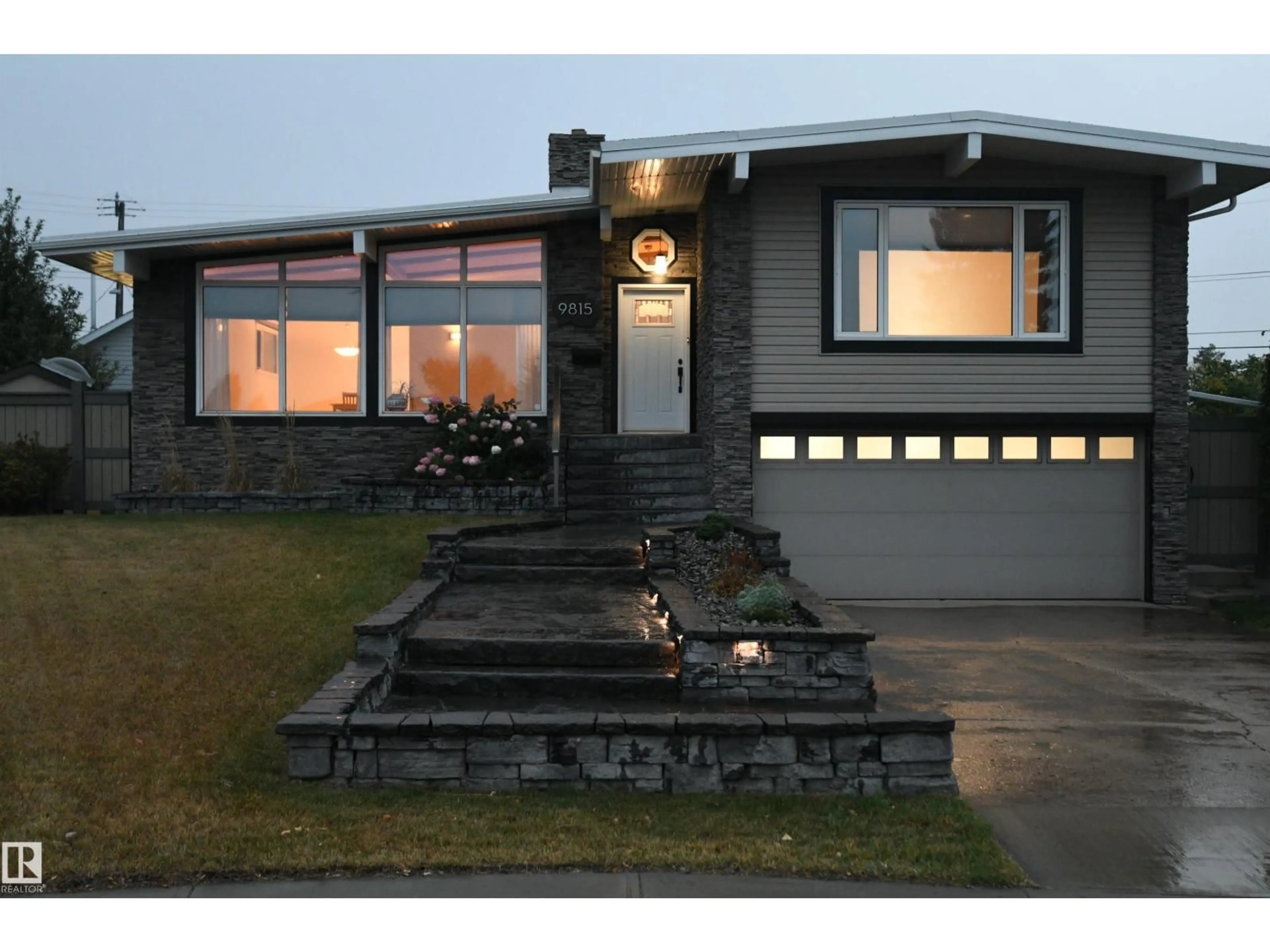Home with brick exterior material, street for 9815 68 ST, Edmonton Alberta T6A2S4