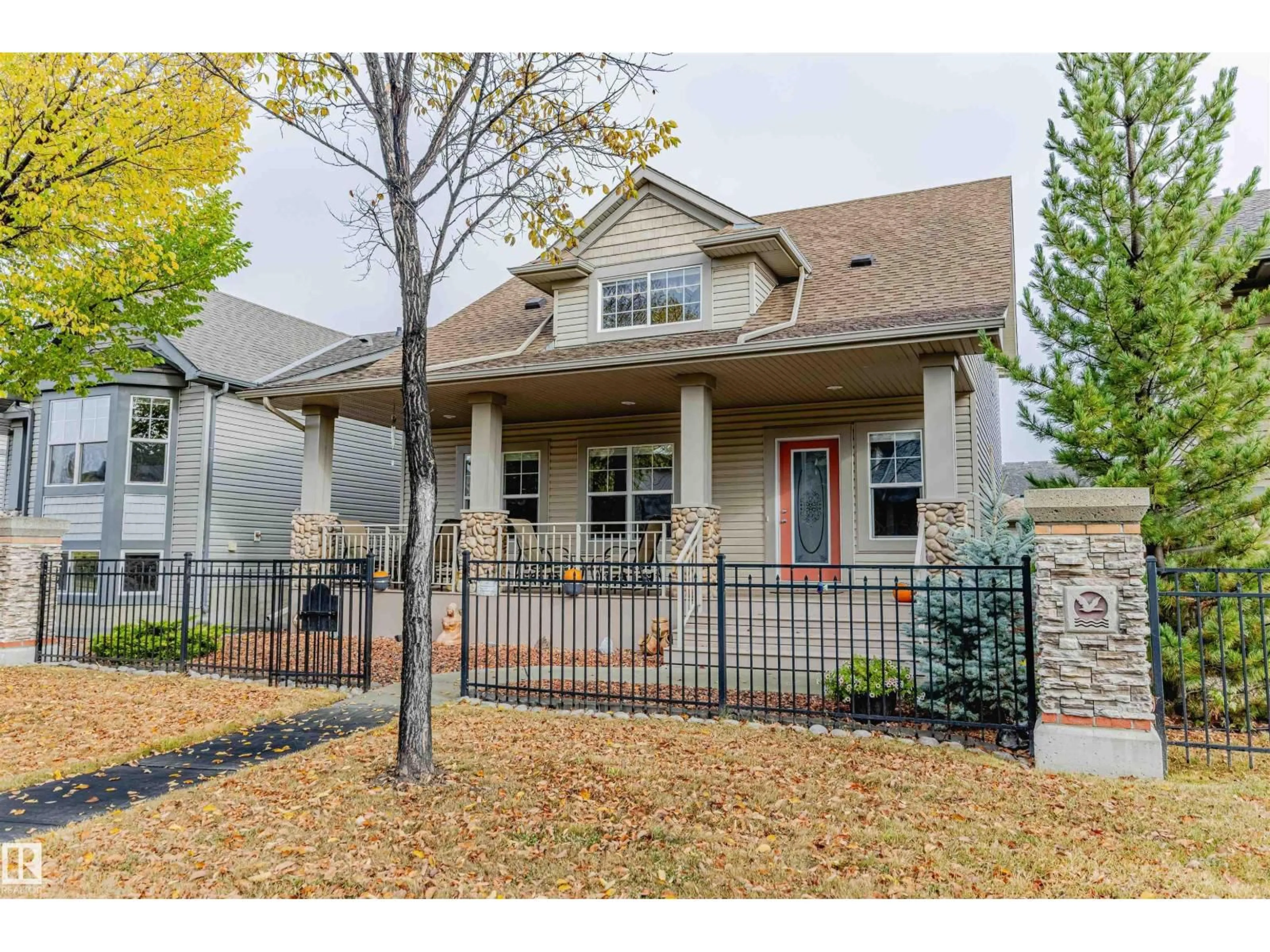 Home with brick exterior material, street for 19 CLEARWATER LN, Sherwood Park Alberta T8H2X1