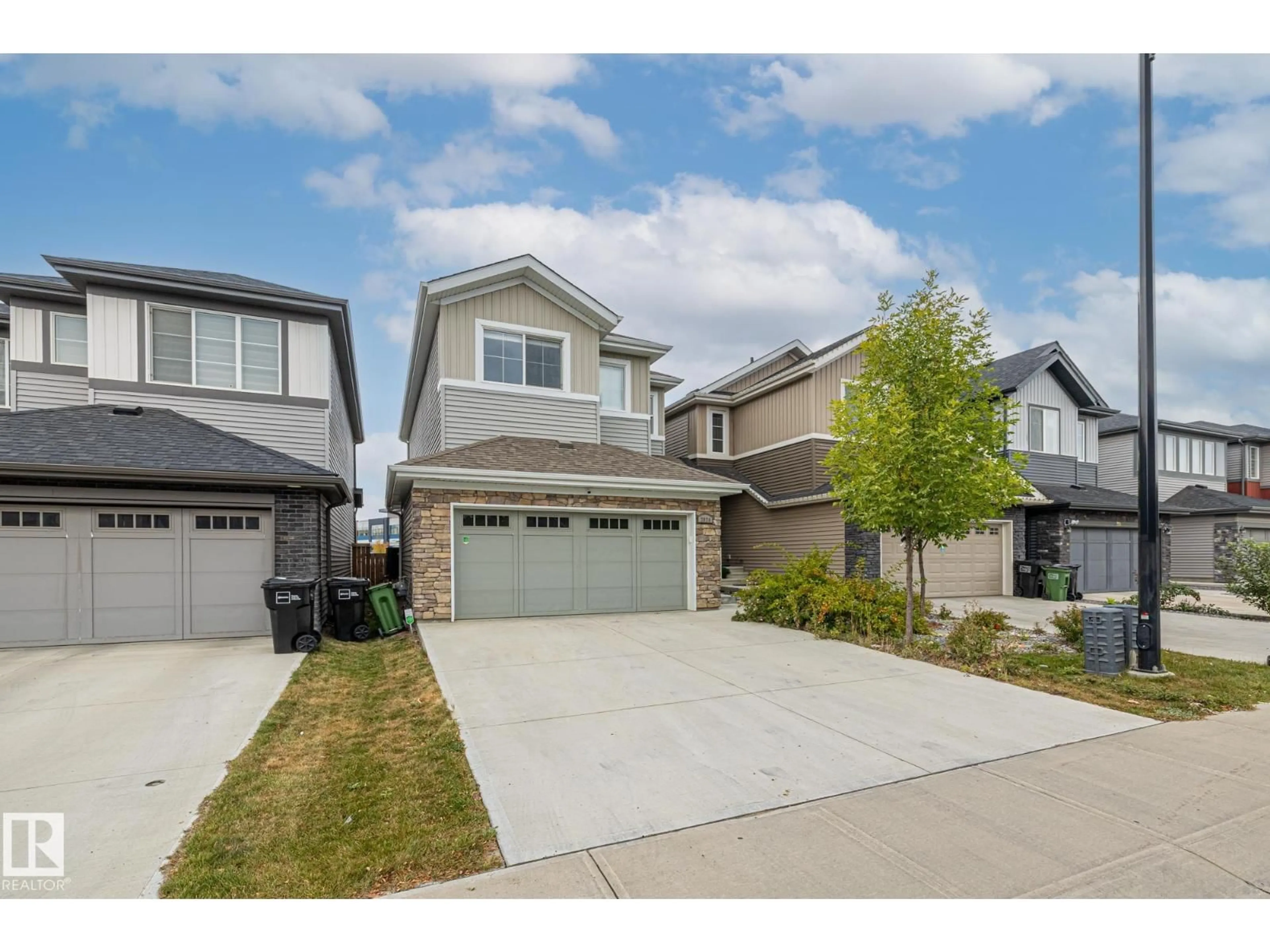 A pic from outside/outdoor area/front of a property/back of a property/a pic from drone, street for SW - 2024 160 ST, Edmonton Alberta T6W4E7