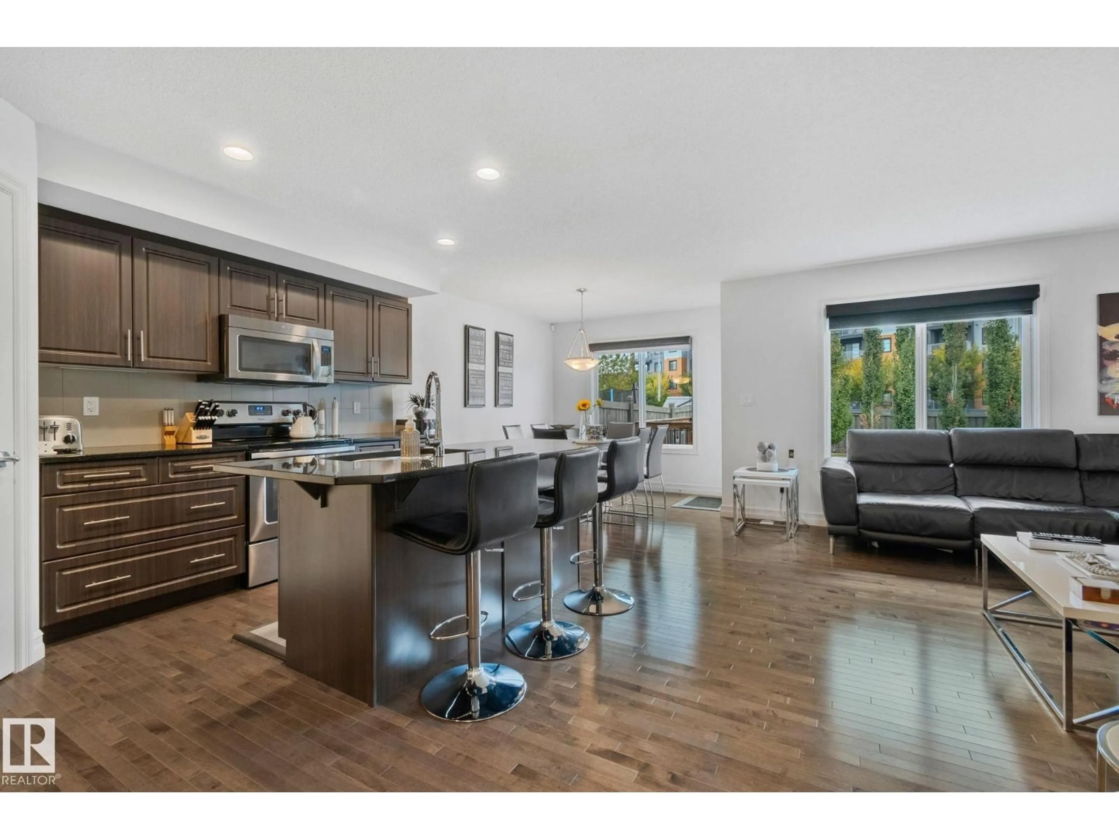 Open concept kitchen, unknown for 13410 166 AV, Edmonton Alberta T6V0G6