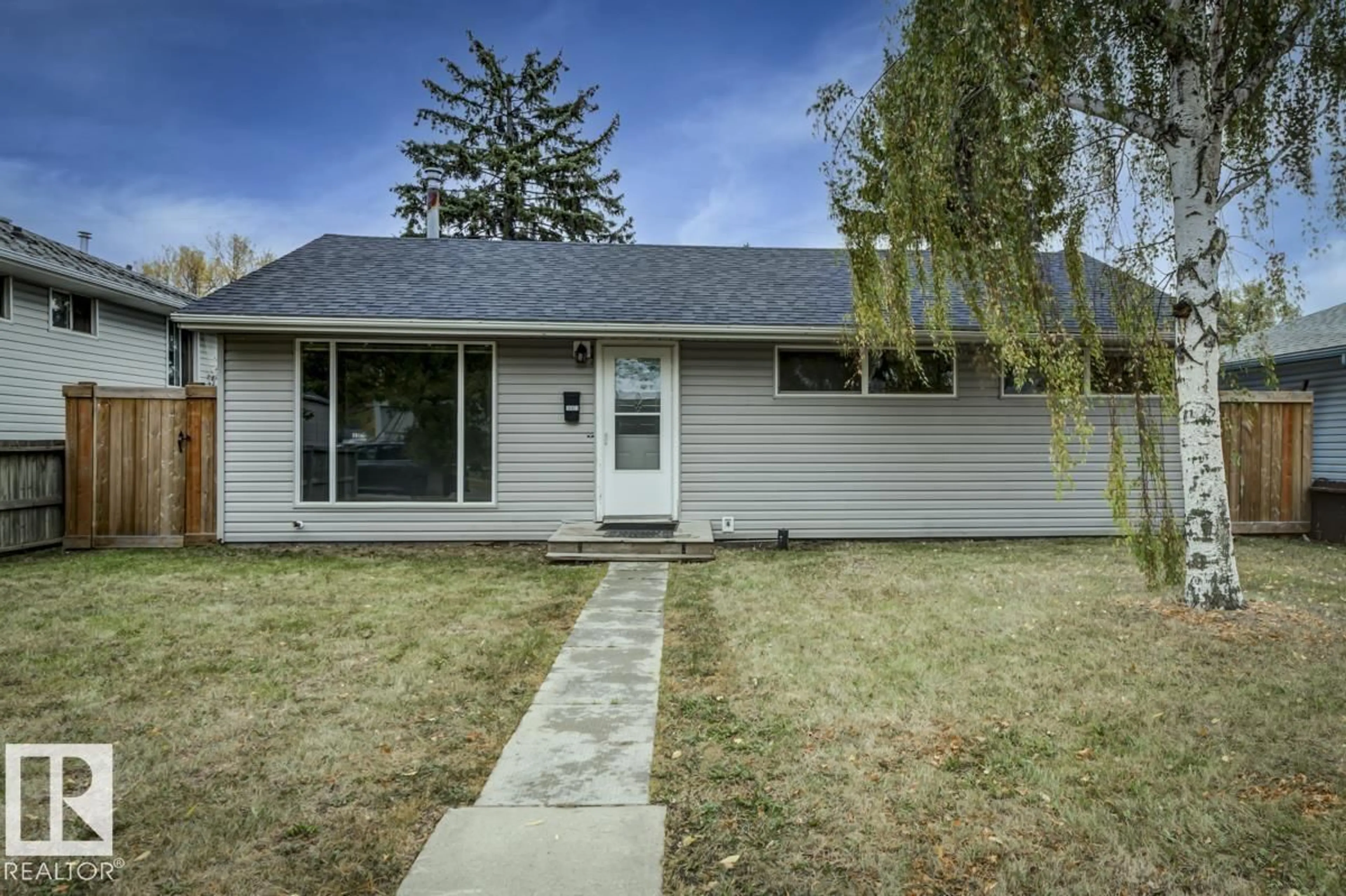 Home with vinyl exterior material, street for NW - 10971 159 ST, Edmonton Alberta T5P3B9
