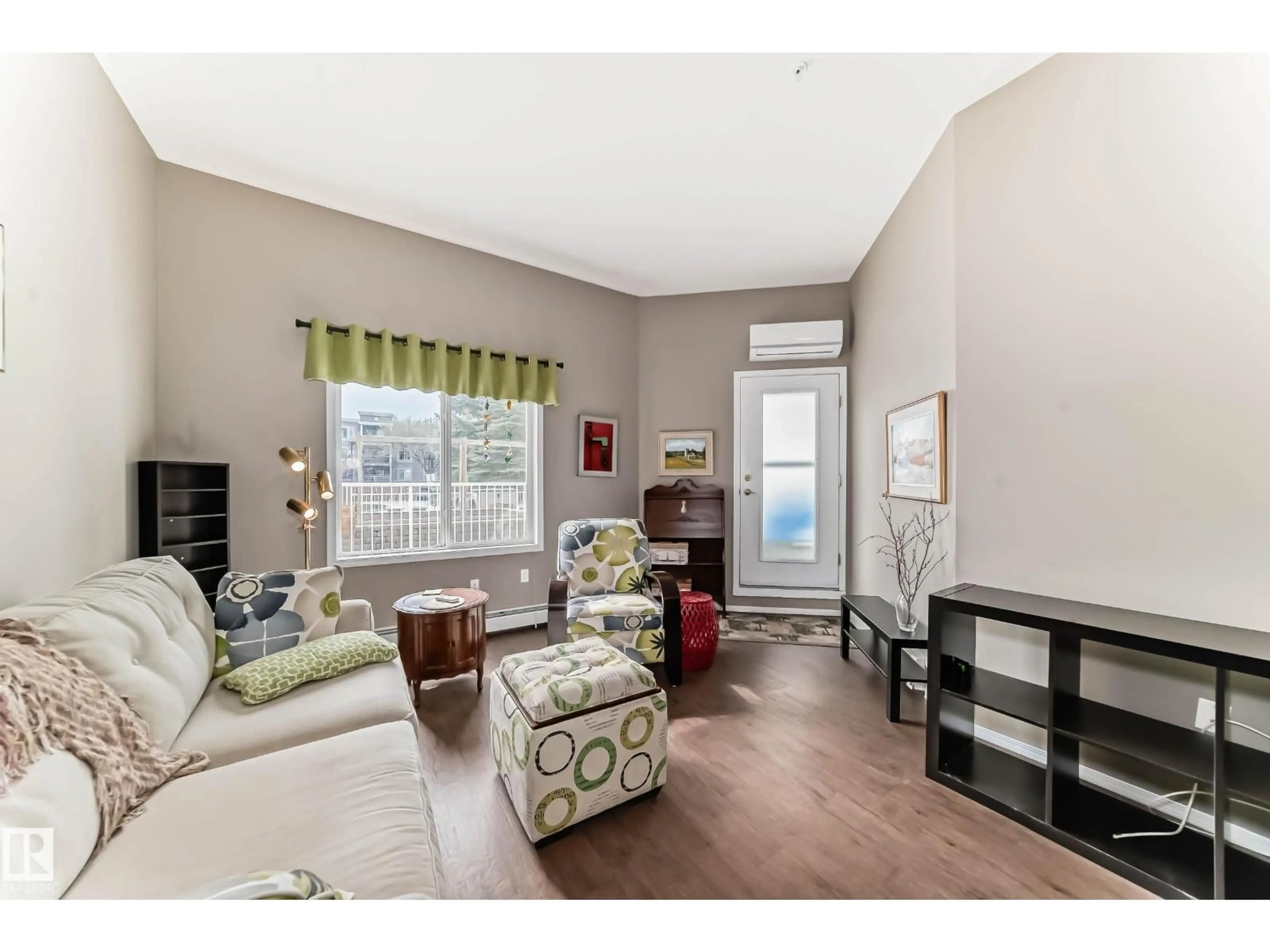 Living room with furniture, unknown for #134 - 134 MCKENNEY AV, St. Albert Alberta T8N1L9