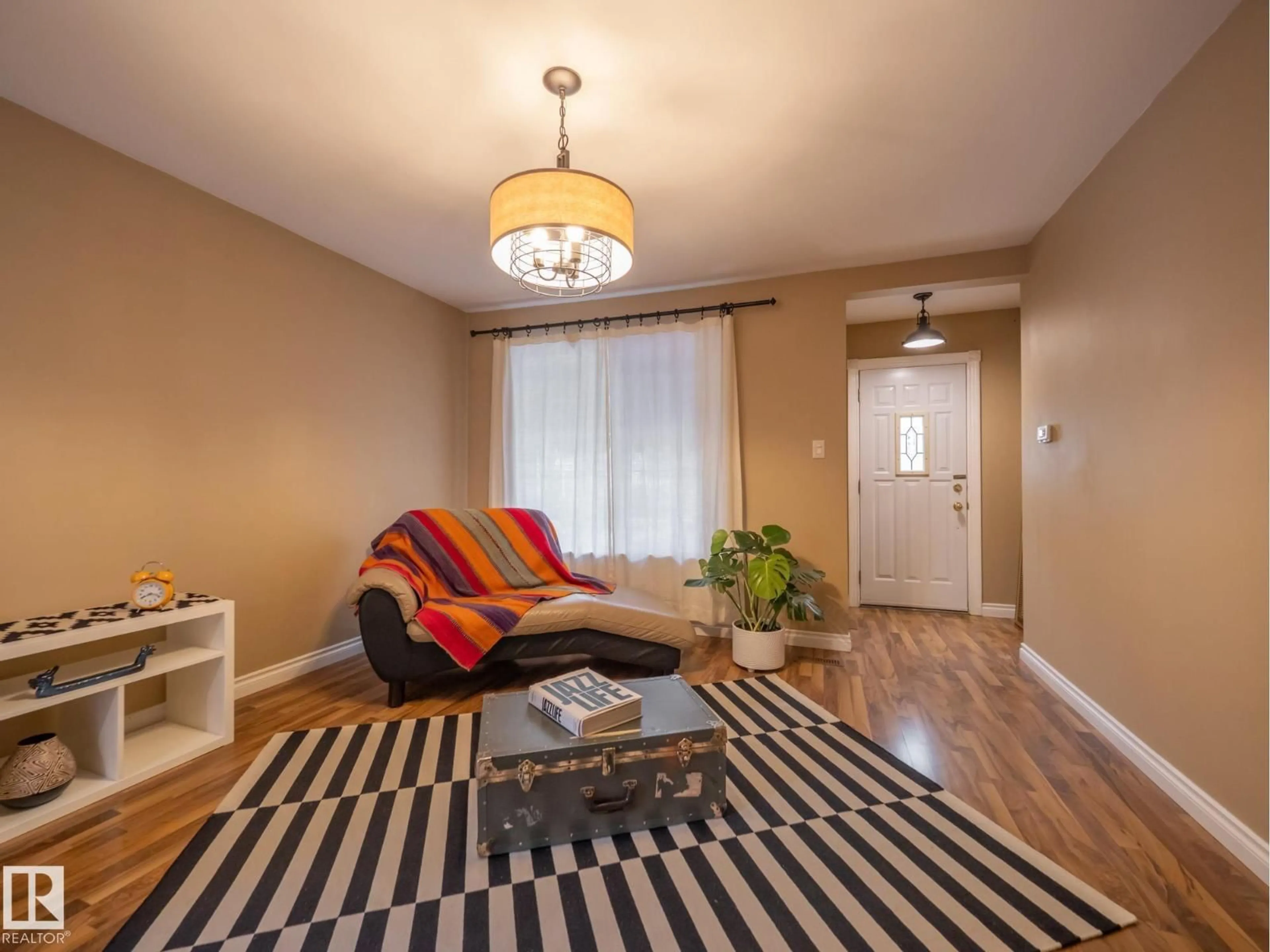 Living room with furniture, unknown for 11163 69 ST, Edmonton Alberta T5B1R3