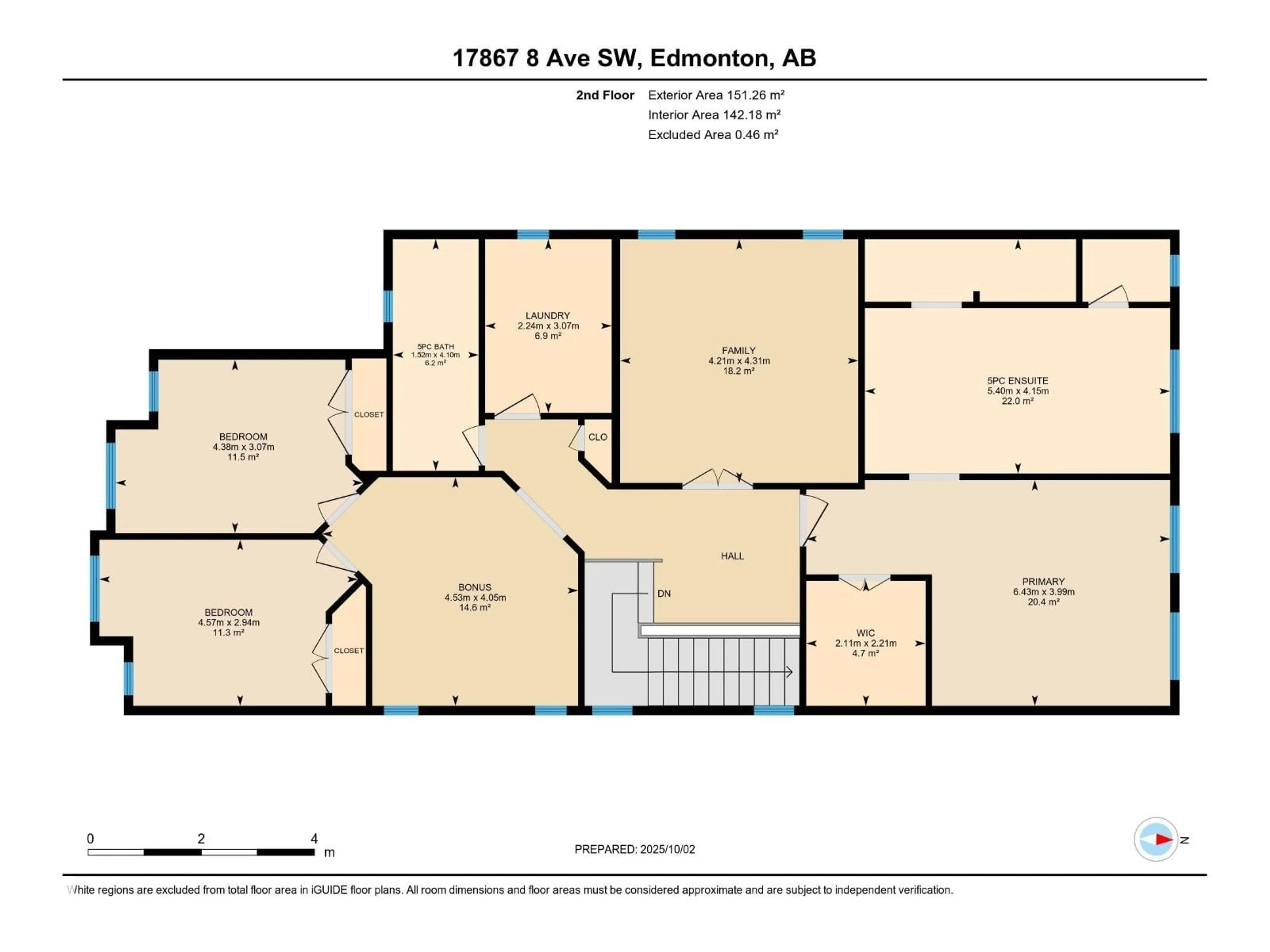 Floor plan for SW - 17867 8 AV, Edmonton Alberta T6W2S7
