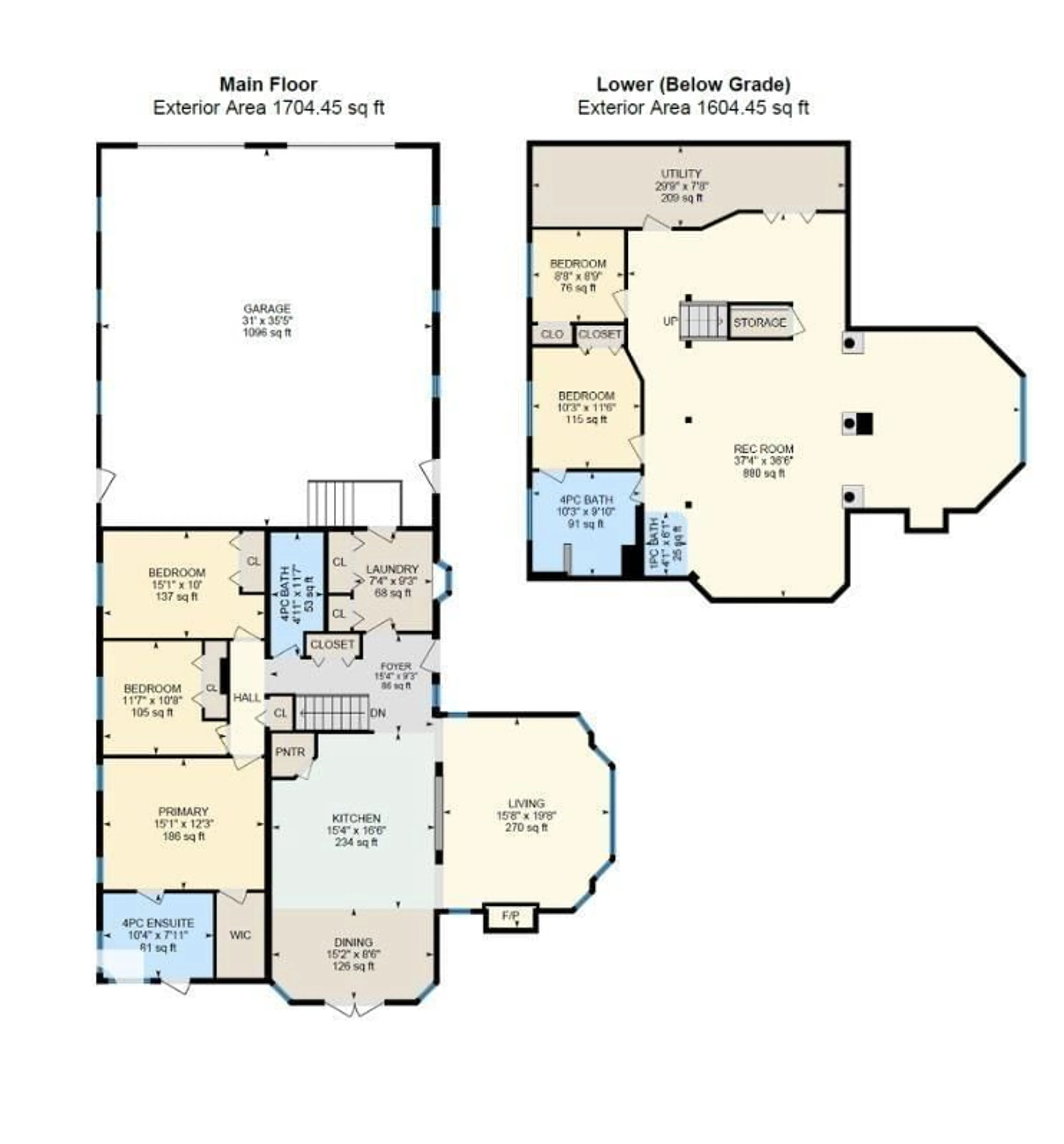 Floor plan for 12 FALCON DRIVE, New Sarepta Alberta T0B3M0