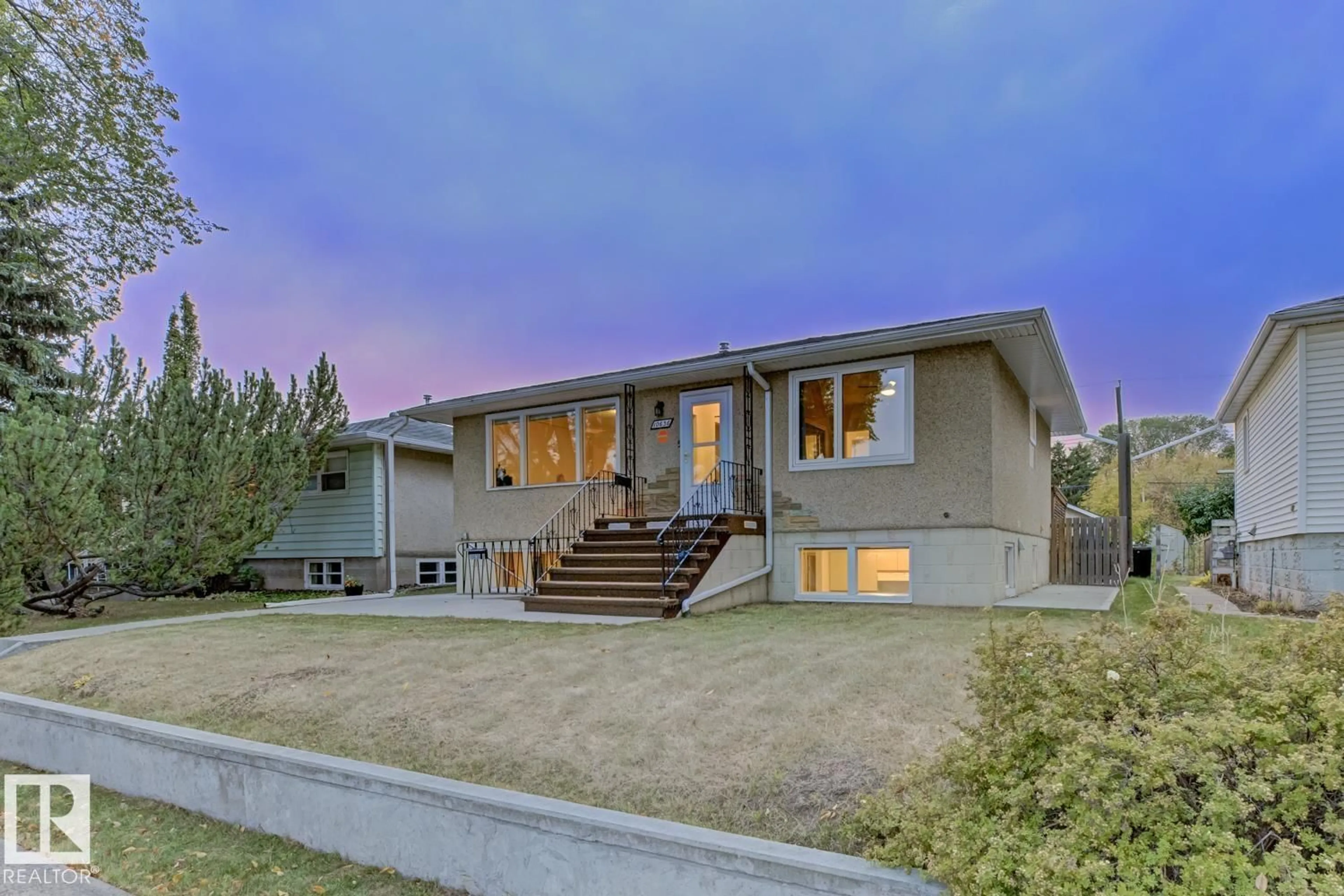 Home with vinyl exterior material, street for NW NW - 10636 79 ST, Edmonton Alberta T6A3H4