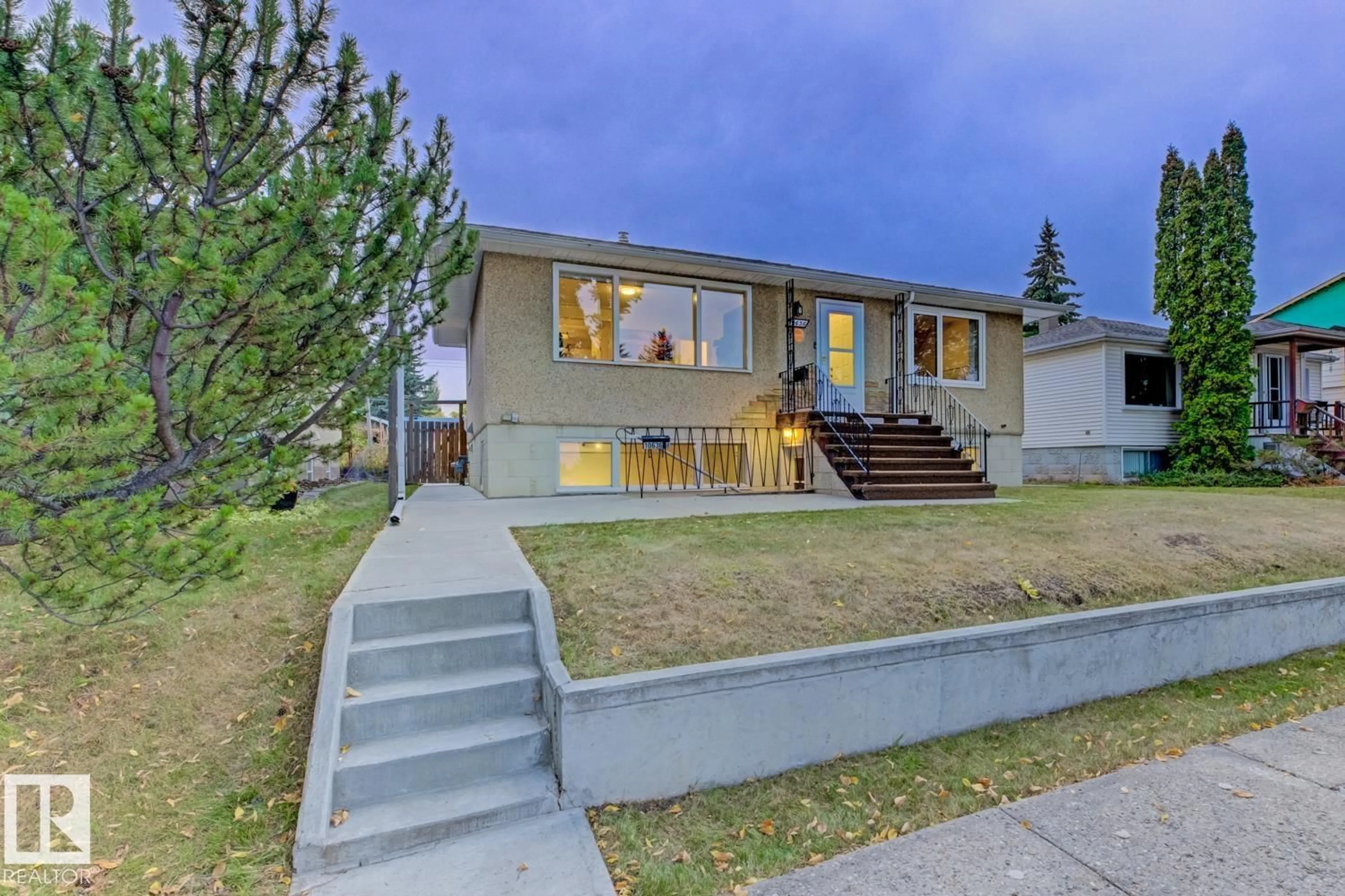 Home with vinyl exterior material, street for NW NW - 10636 79 ST, Edmonton Alberta T6A3H4