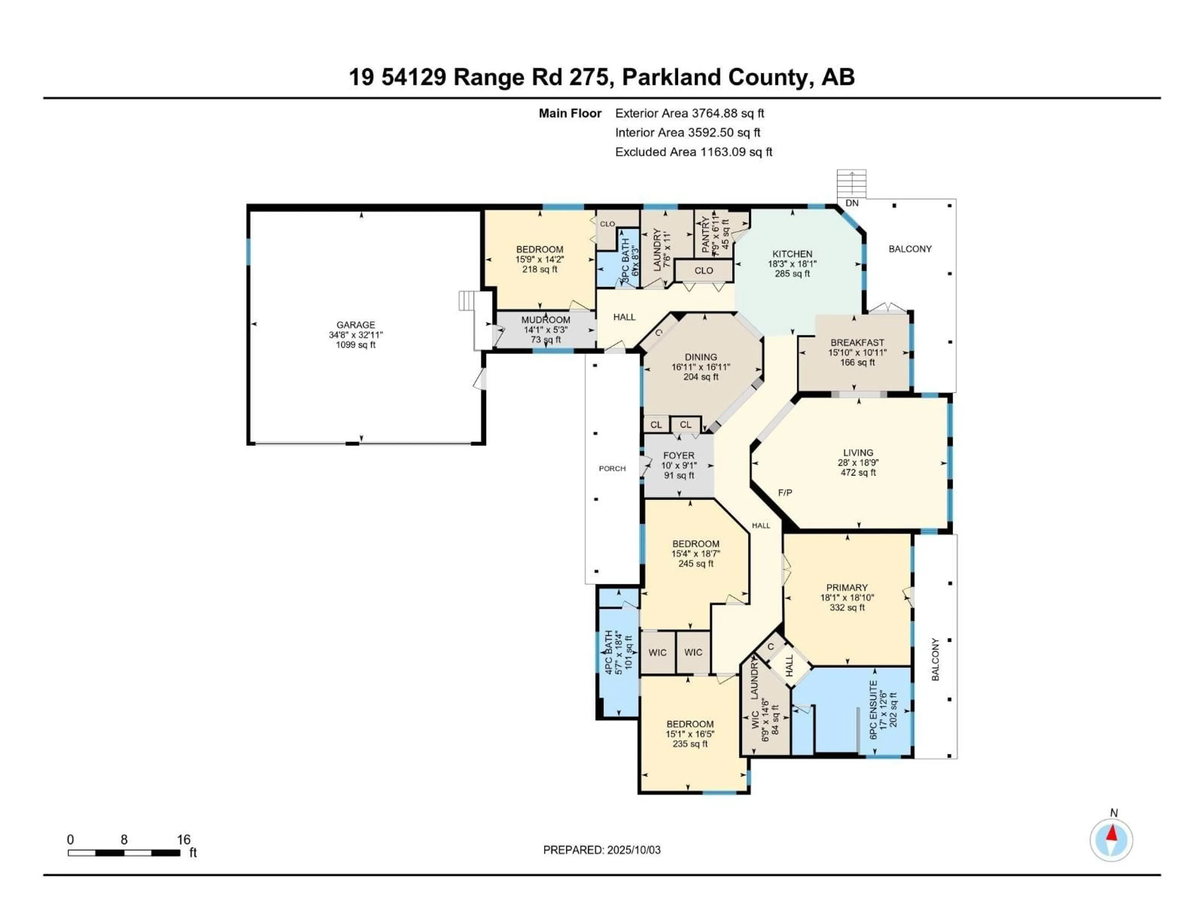 Floor plan for 54129 - 19 RGE ROAD 275, Rural Parkland County Alberta T7X3S4