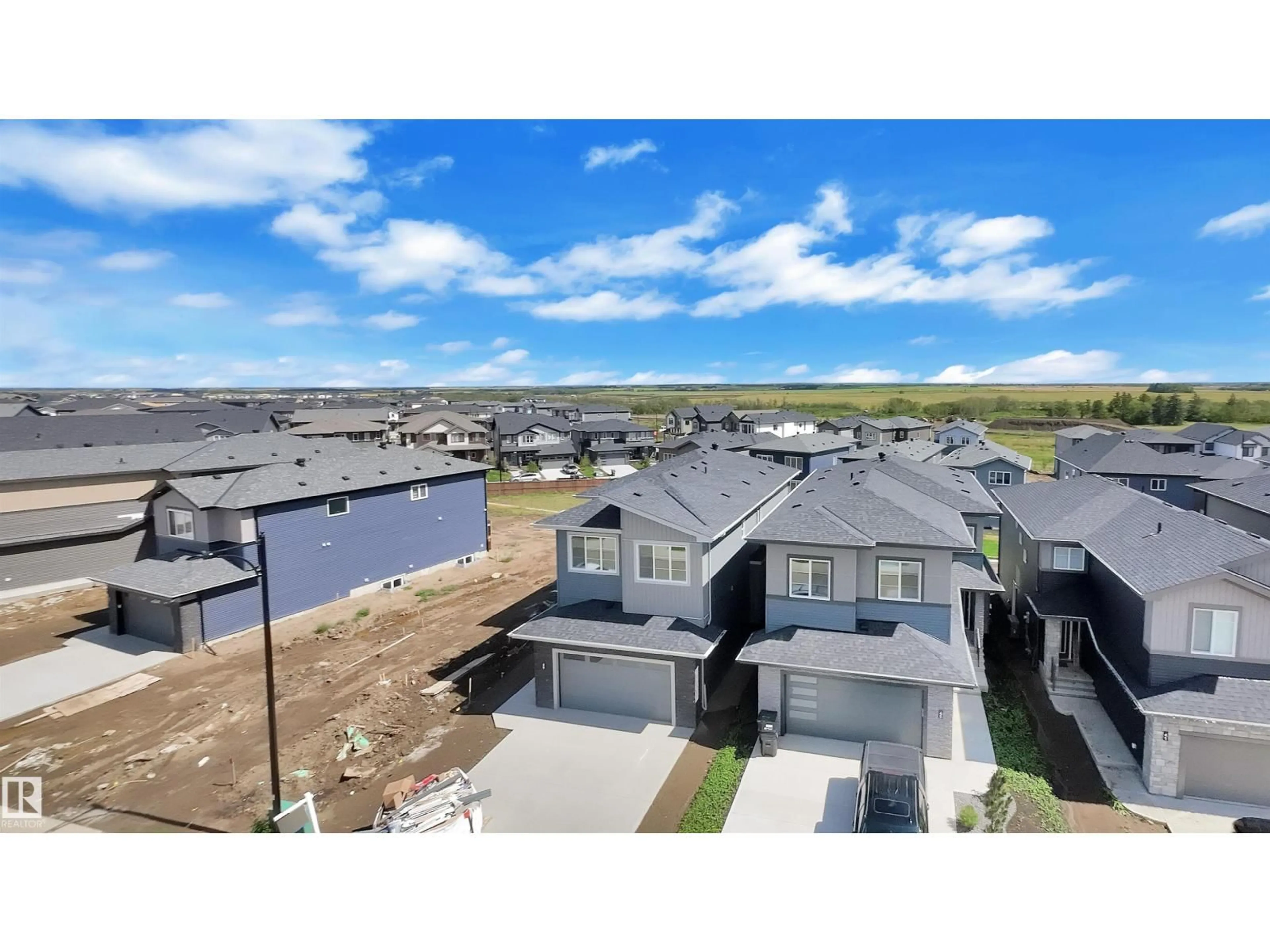 A pic from outside/outdoor area/front of a property/back of a property/a pic from drone, unknown for 49 CERBAT CR, Sherwood Park Alberta T8H2Z5