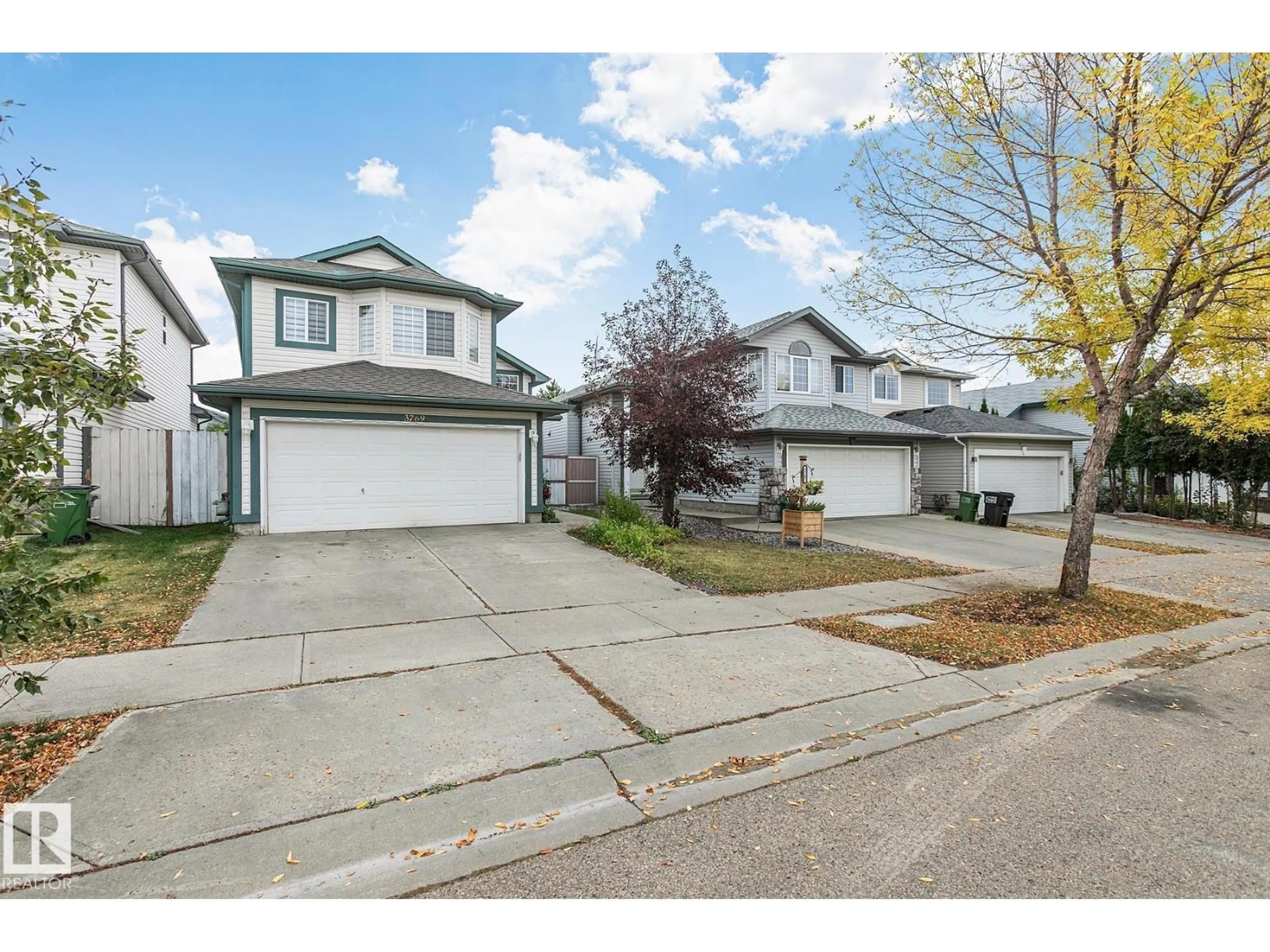 A pic from outside/outdoor area/front of a property/back of a property/a pic from drone, street for 3769 23 ST, Edmonton Alberta T6T1N8