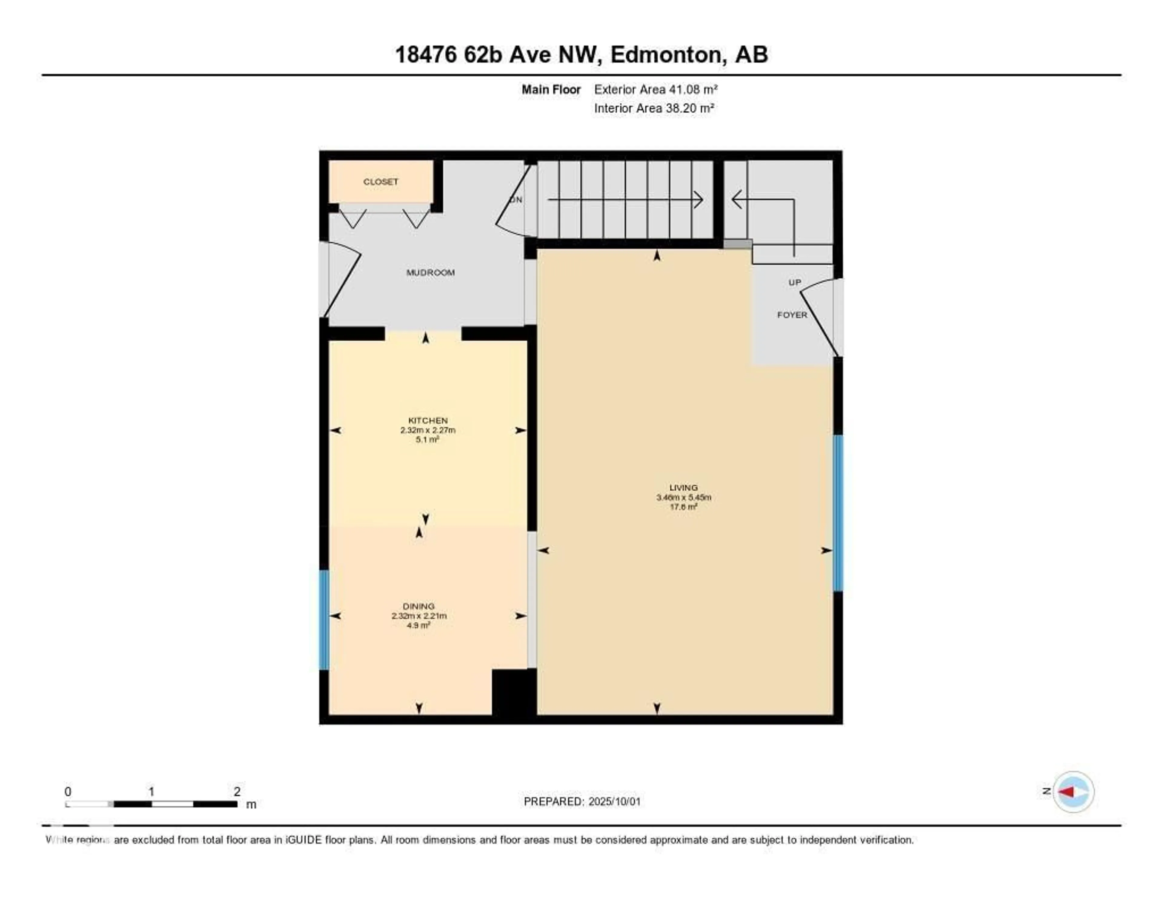Floor plan for NW - 18476 62B AV, Edmonton Alberta T5T2N7