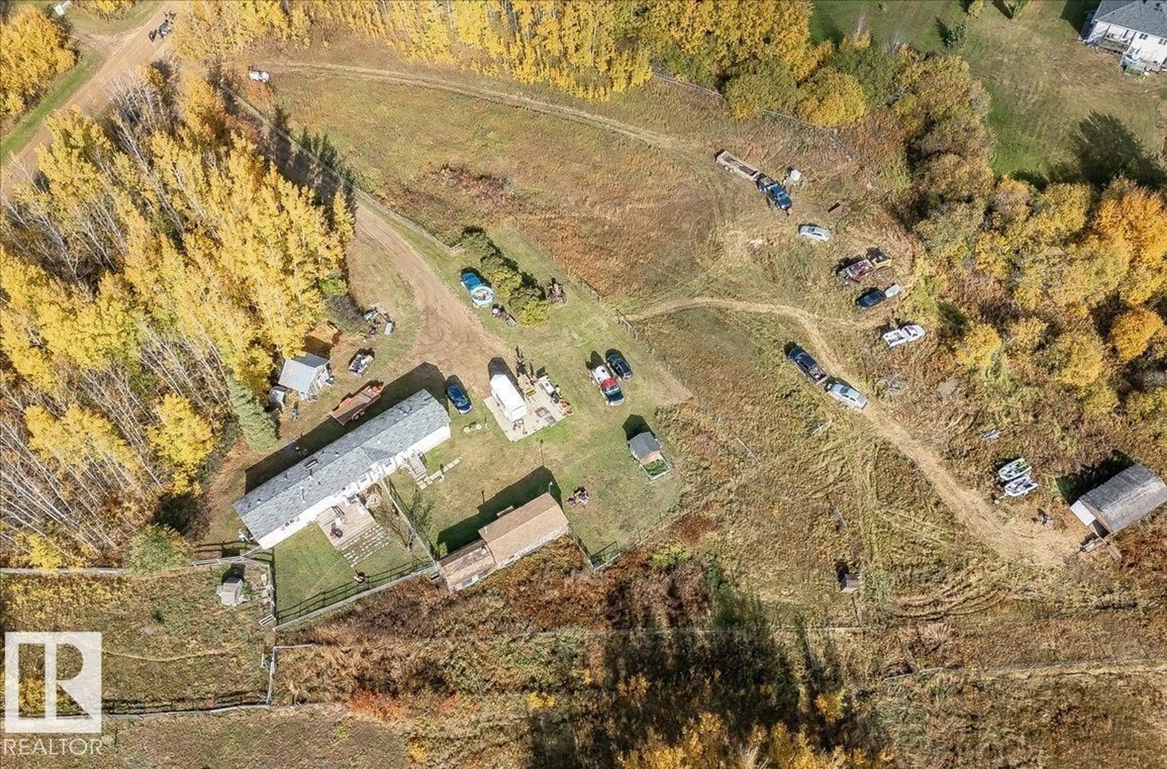 A pic from outside/outdoor area/front of a property/back of a property/a pic from drone, unknown for #36 - 50220 RGE RD 202, Rural Beaver County Alberta T0B4J2