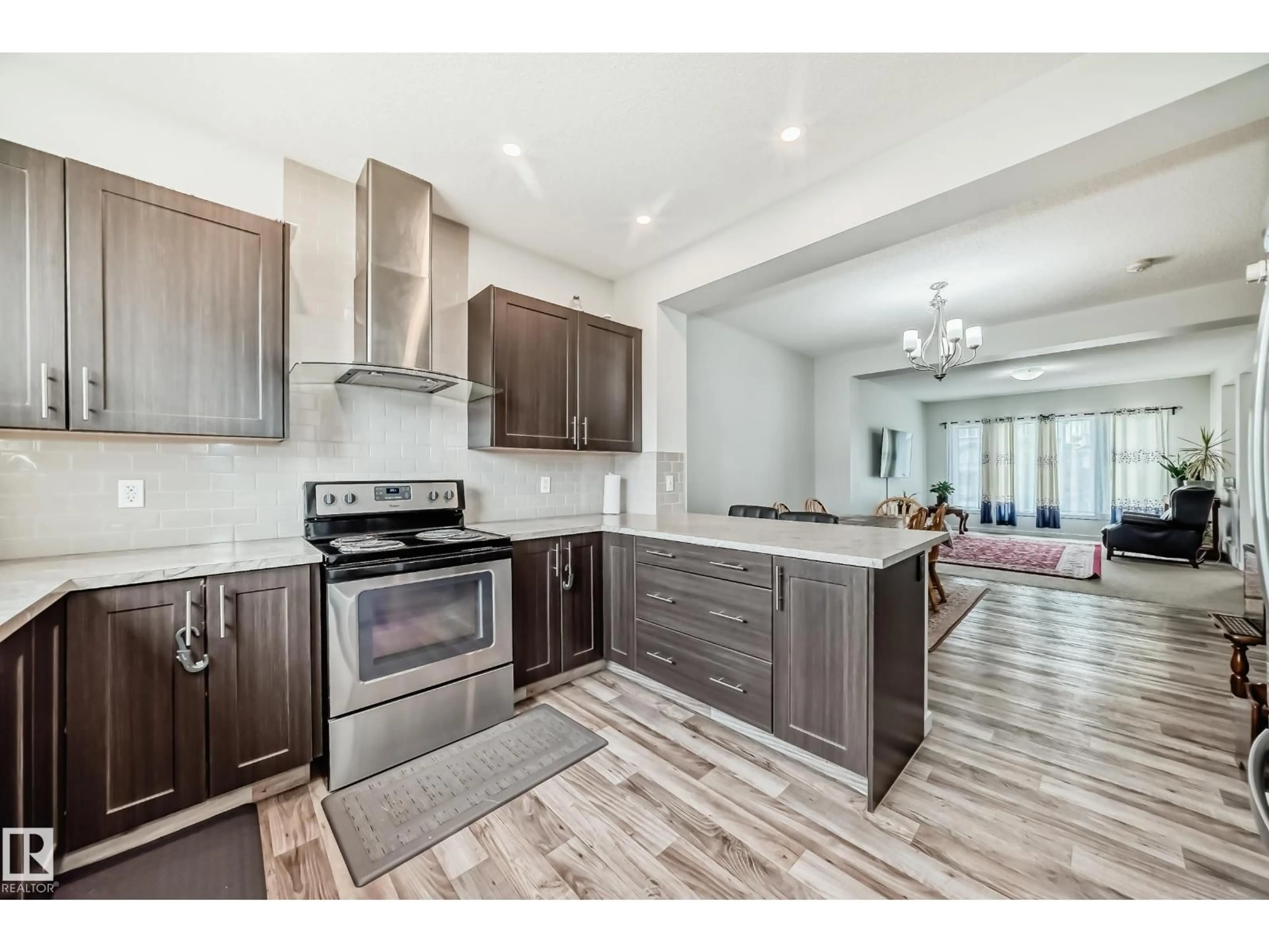 Open concept kitchen, unknown for SW - 4609 ALWOOD WY, Edmonton Alberta T6W1A8