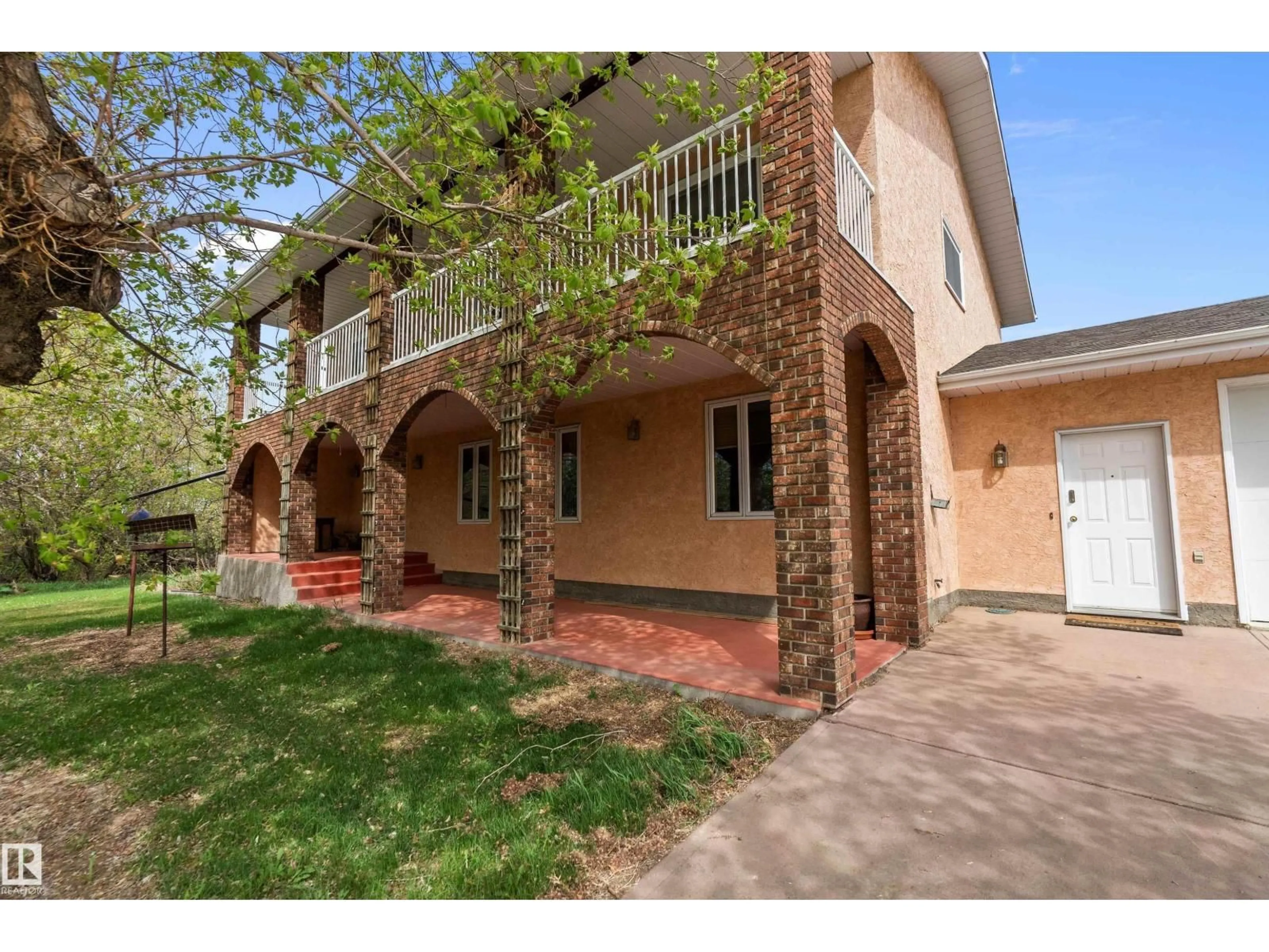Home with brick exterior material, street for 240028 TWP 460, Rural Wetaskiwin County Alberta T9A1X1