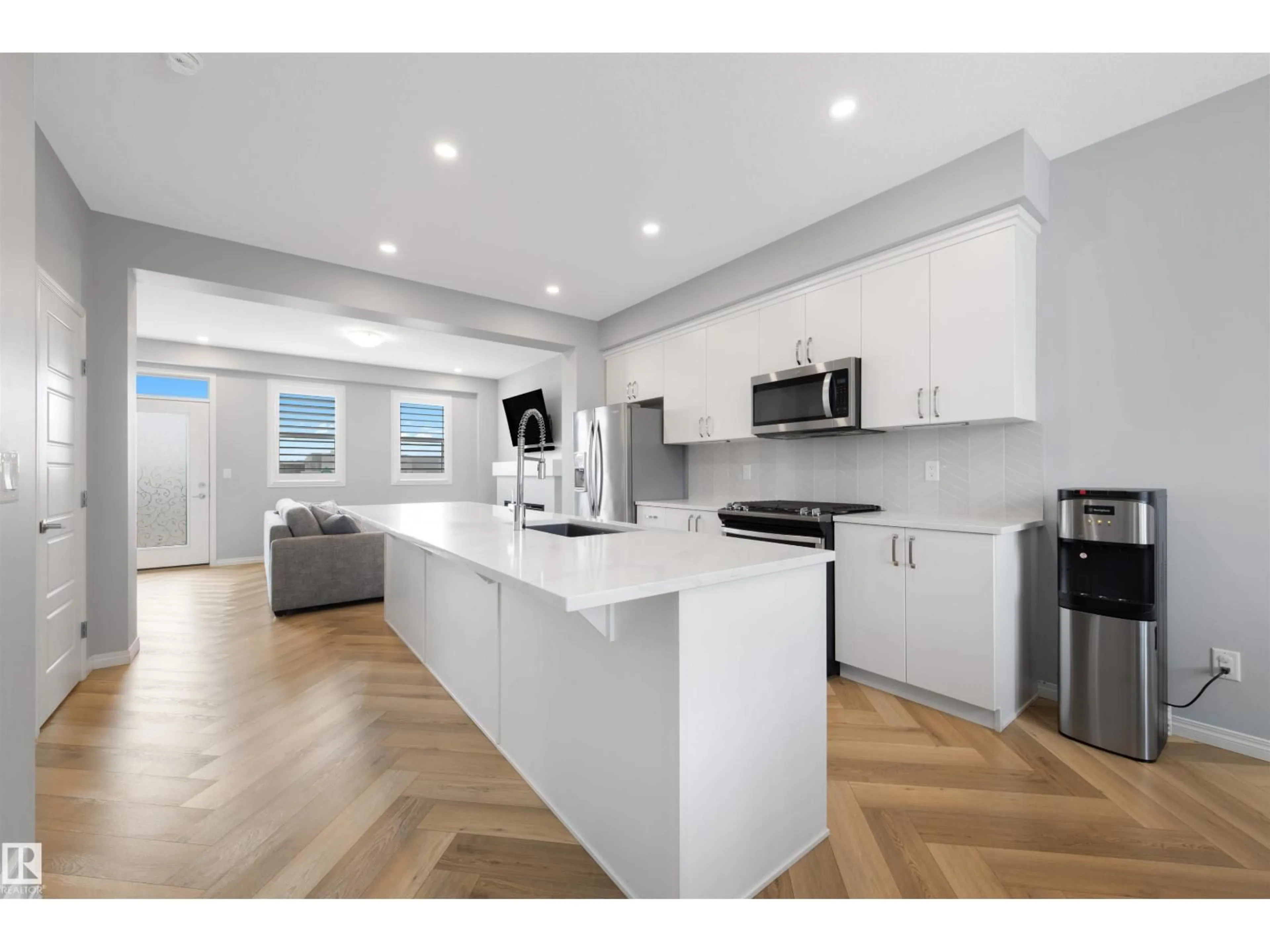 Open concept kitchen, unknown for #95 - 2072 WONNACOTT WY, Edmonton Alberta T6X2V7