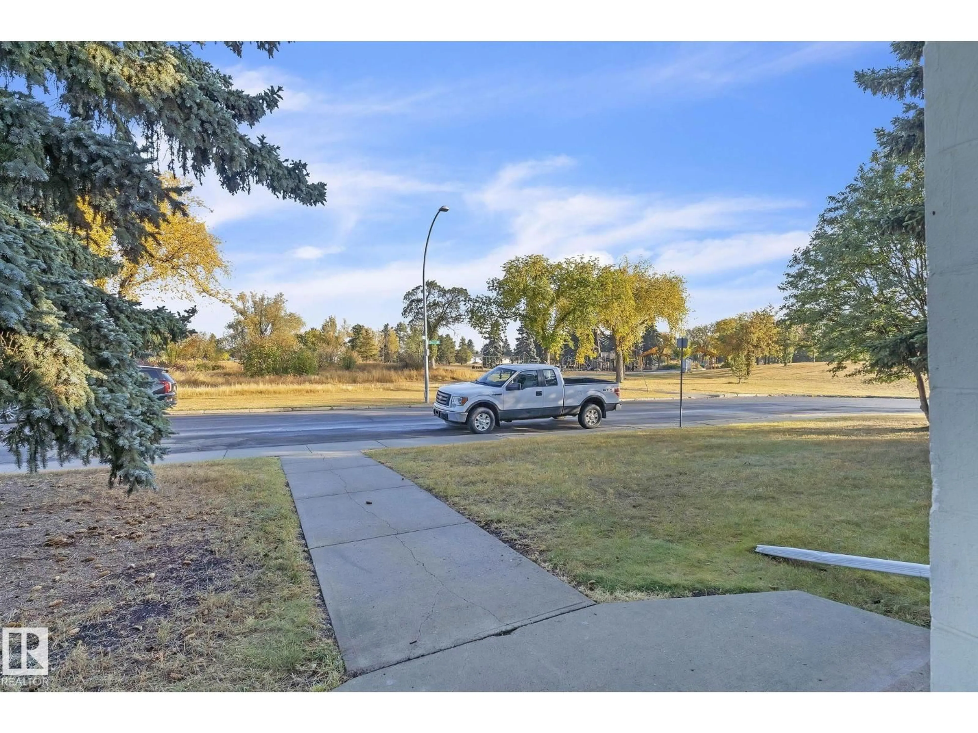 A pic from outside/outdoor area/front of a property/back of a property/a pic from drone, street for 8917 134 AV, Edmonton Alberta T5E1H3