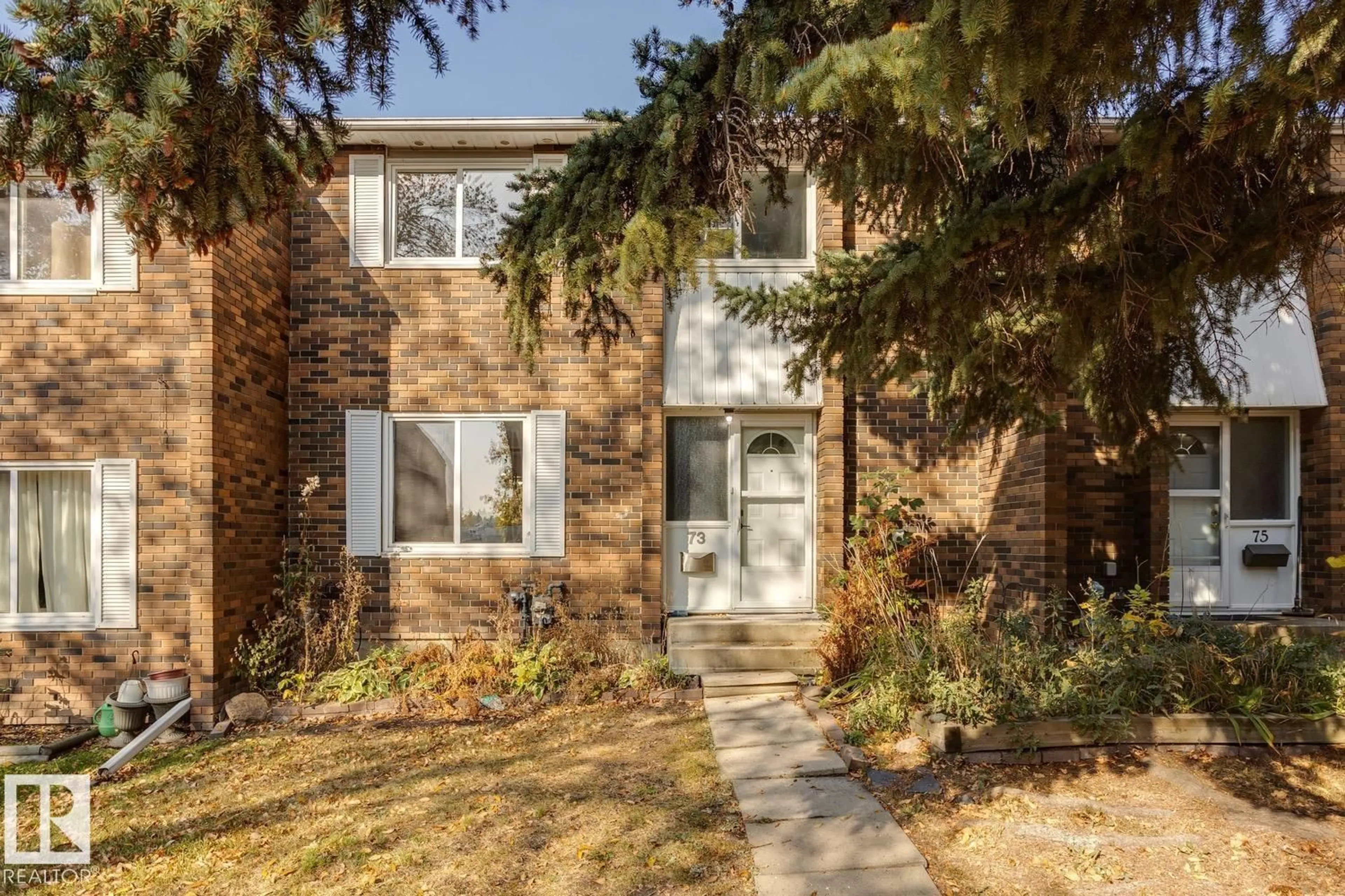 Home with brick exterior material, street for 73 RIDGEWOOD TC, St. Albert Alberta T8N0E9