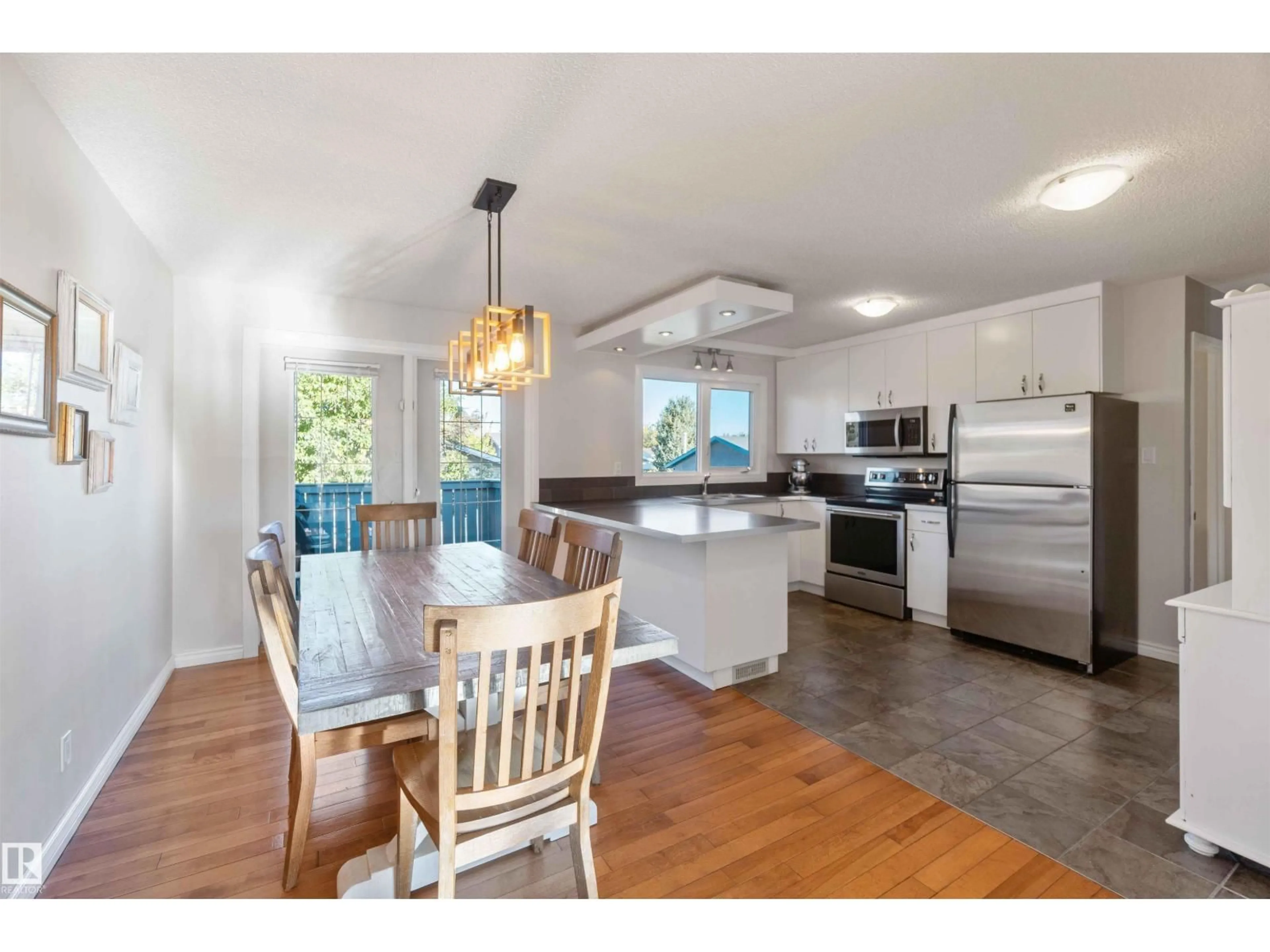 Open concept kitchen, unknown for 8508 43 AV, Edmonton Alberta T6K1B1