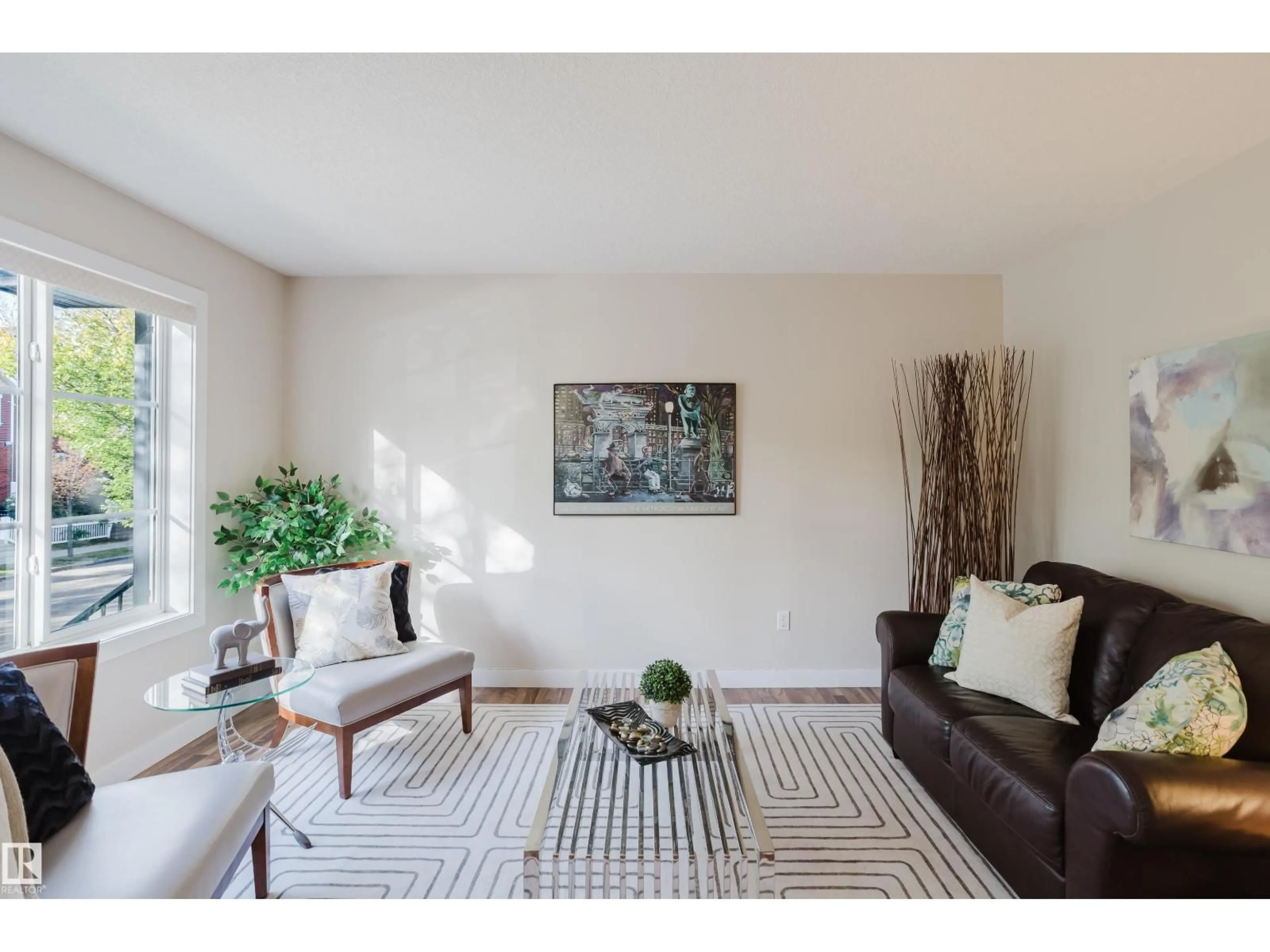 Living room with furniture, unknown for #11 - 5260 TERWILLEGAR BV, Edmonton Alberta T6R0S1