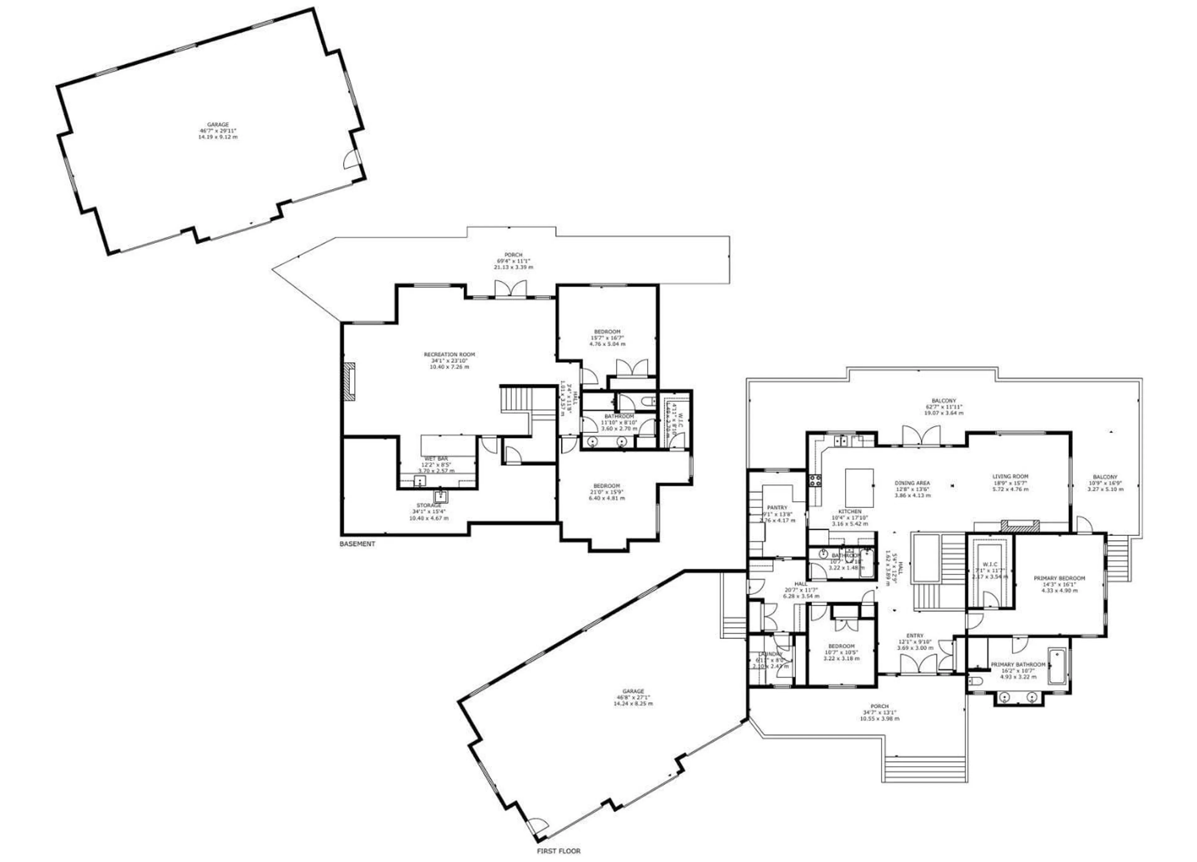 Floor plan for 45 RGE ROAD 274, Rural Parkland County Alberta T7X3S4