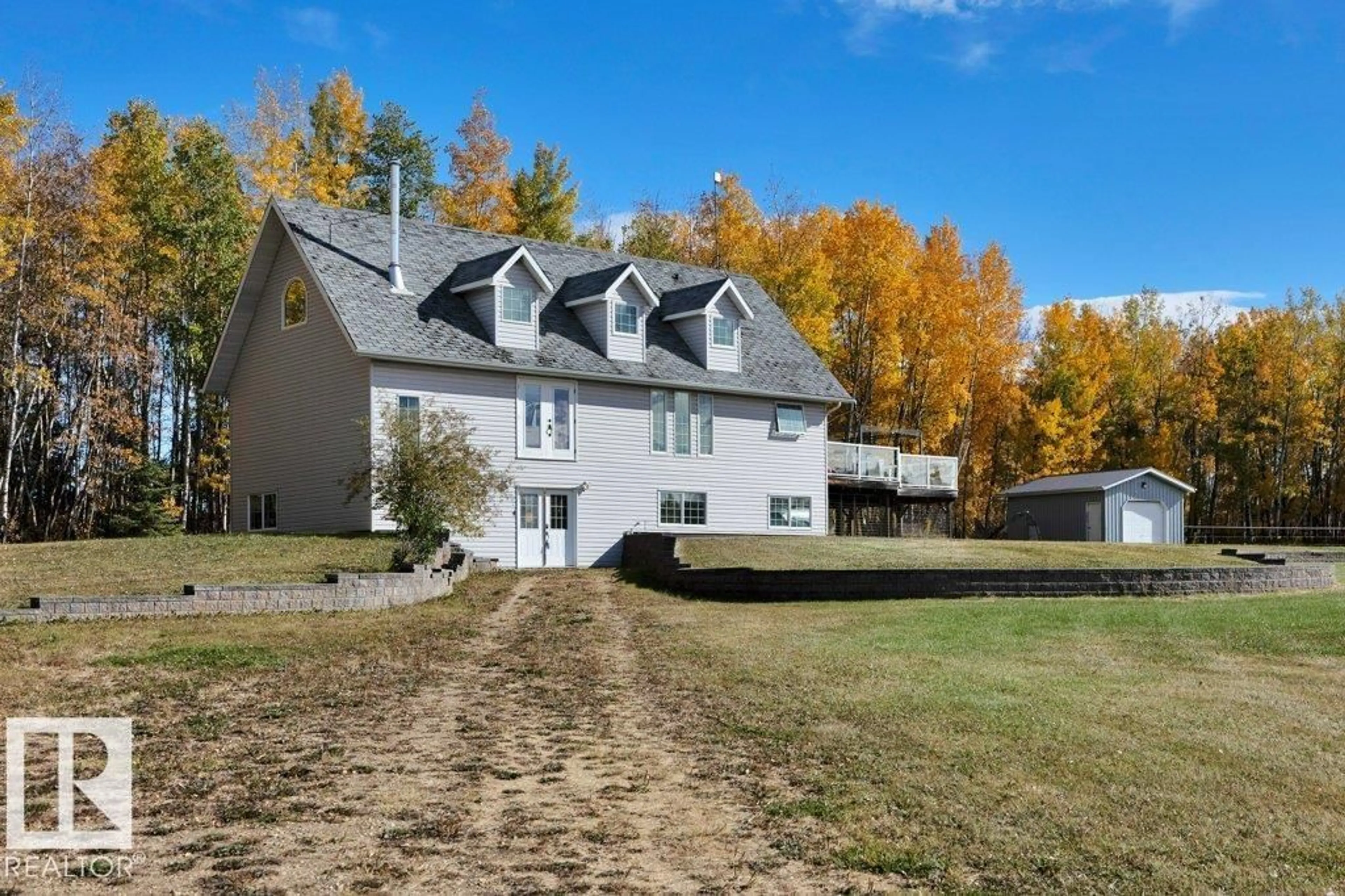 A pic from outside/outdoor area/front of a property/back of a property/a pic from drone, unknown for 273049 TWP ROAD 480, Rural Wetaskiwin County Alberta T0C2P0
