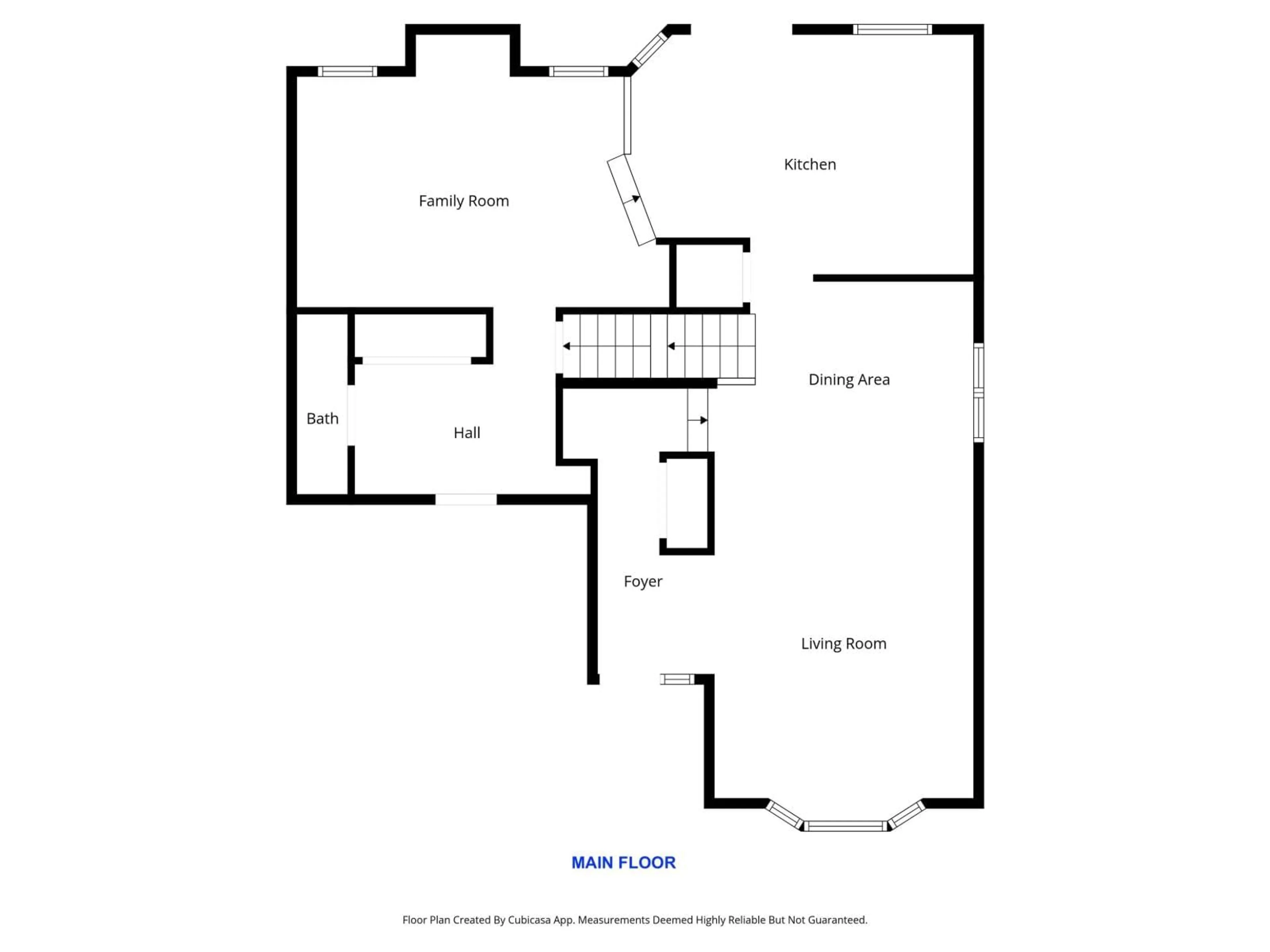 Floor plan for 237 BIRCH AV, Cold Lake Alberta T9M1E6