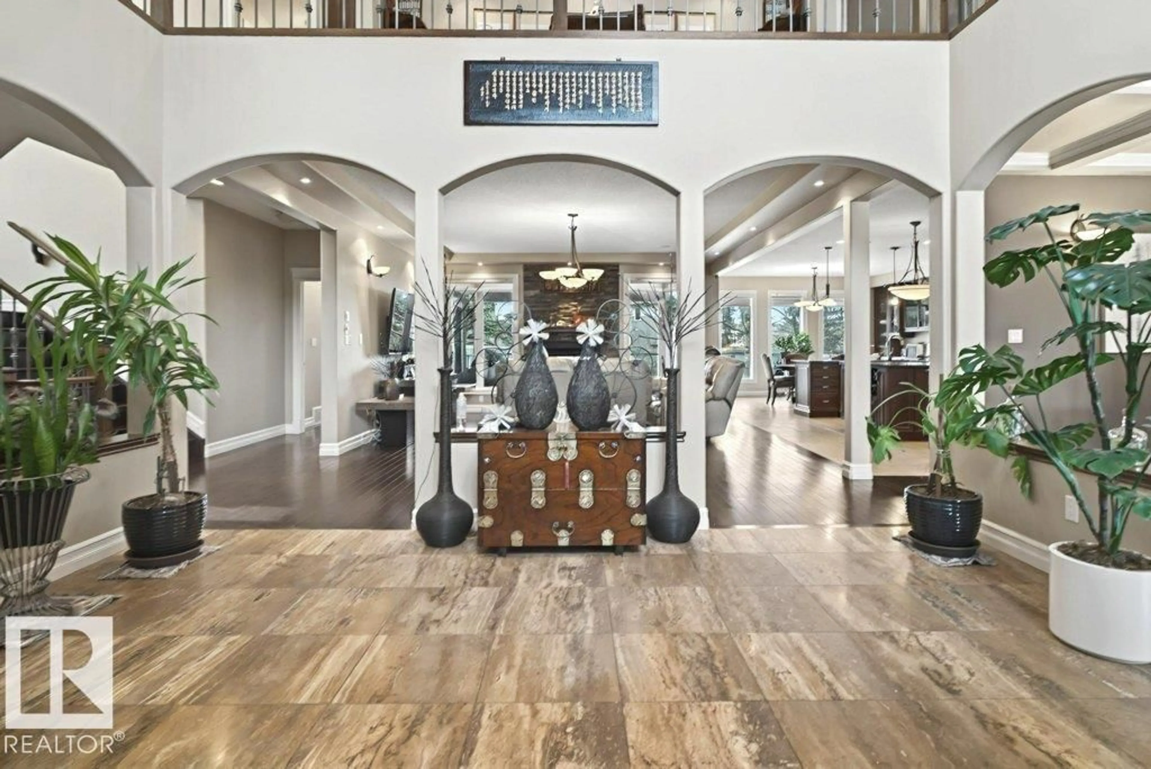 Indoor foyer for 4835 MACTAGGART CREST CT, Edmonton Alberta T6R3G5