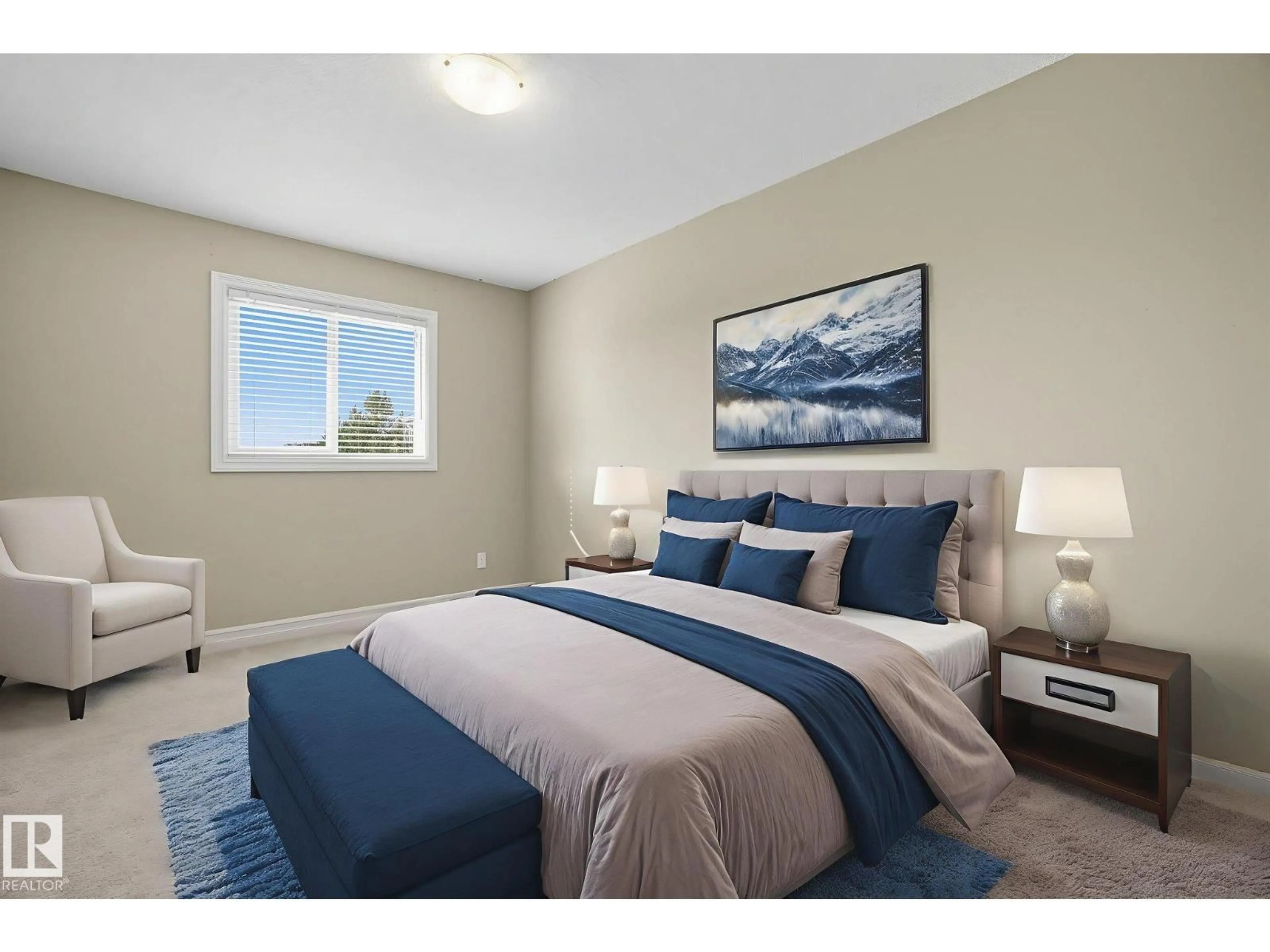 Bedroom with bed, unknown for 219 - 18 CHARLOTTE WY, Sherwood Park Alberta T8H0T3