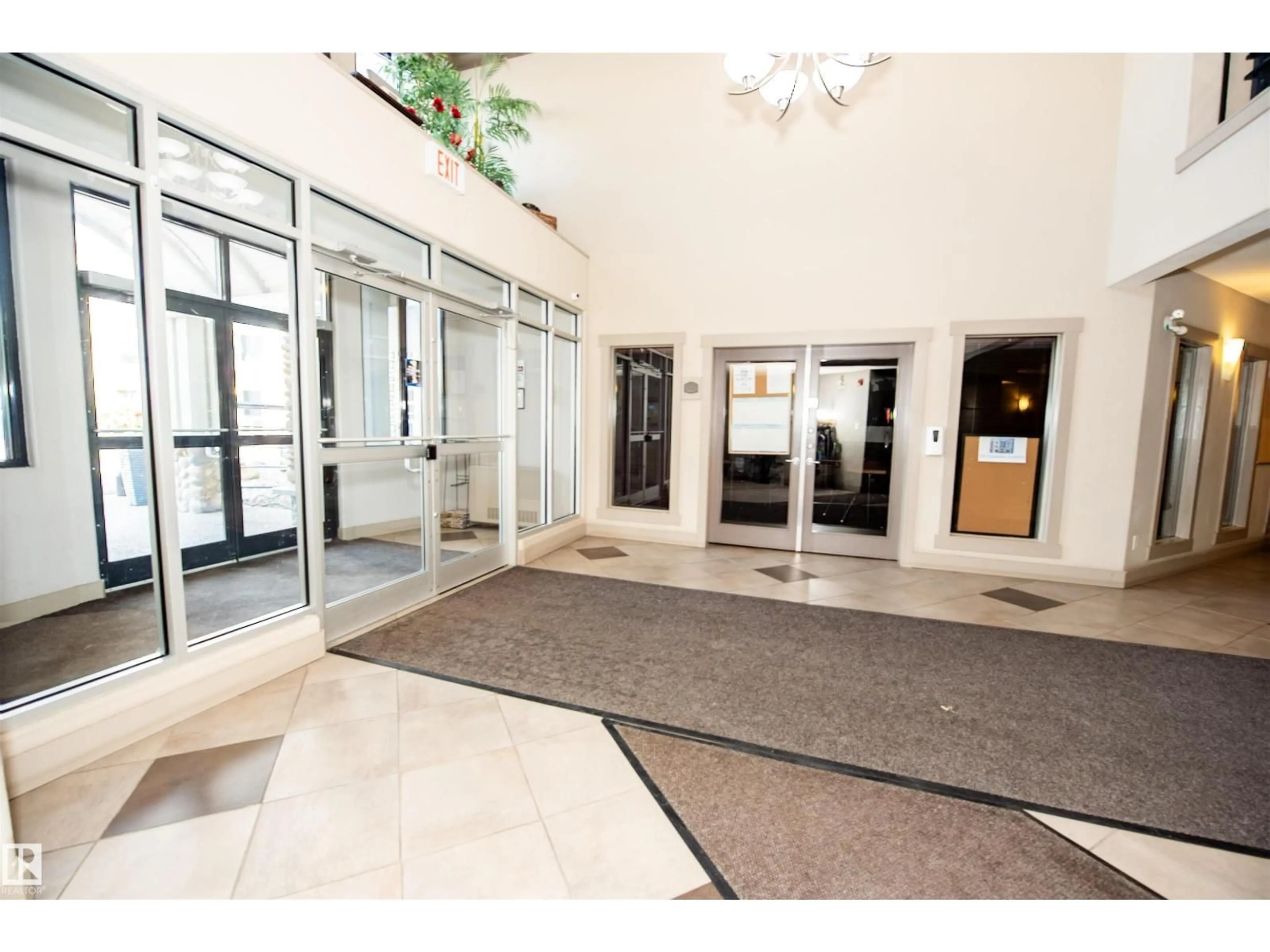 Indoor foyer for #209 - 16035 132 ST NW, Edmonton Alberta T6V0B4