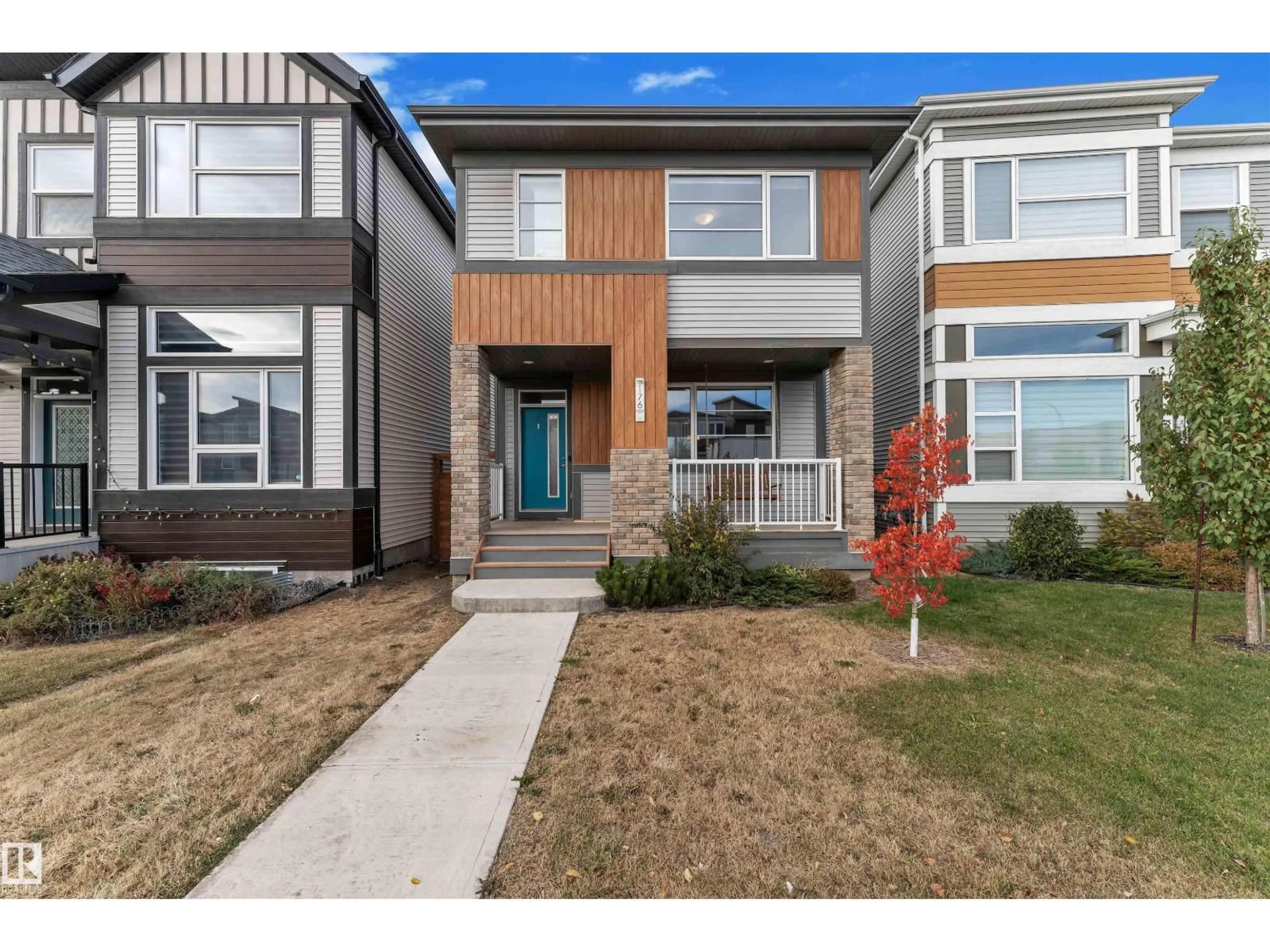 Home with brick exterior material, street for 176 CHARLESWORTH DR, Edmonton Alberta T6X2W5