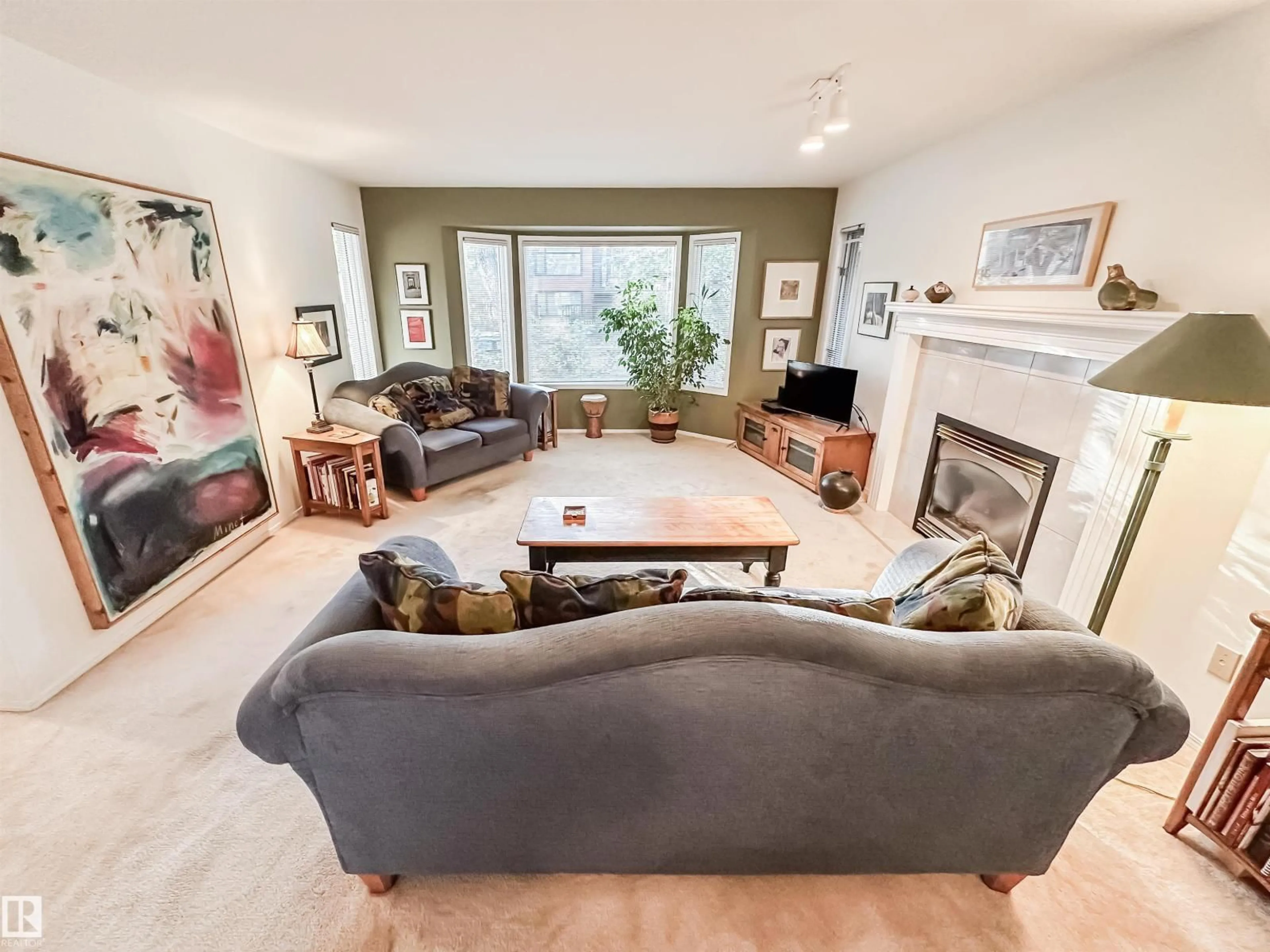 Living room with furniture, unknown for NW - 9527 100A ST, Edmonton Alberta T5K0V5